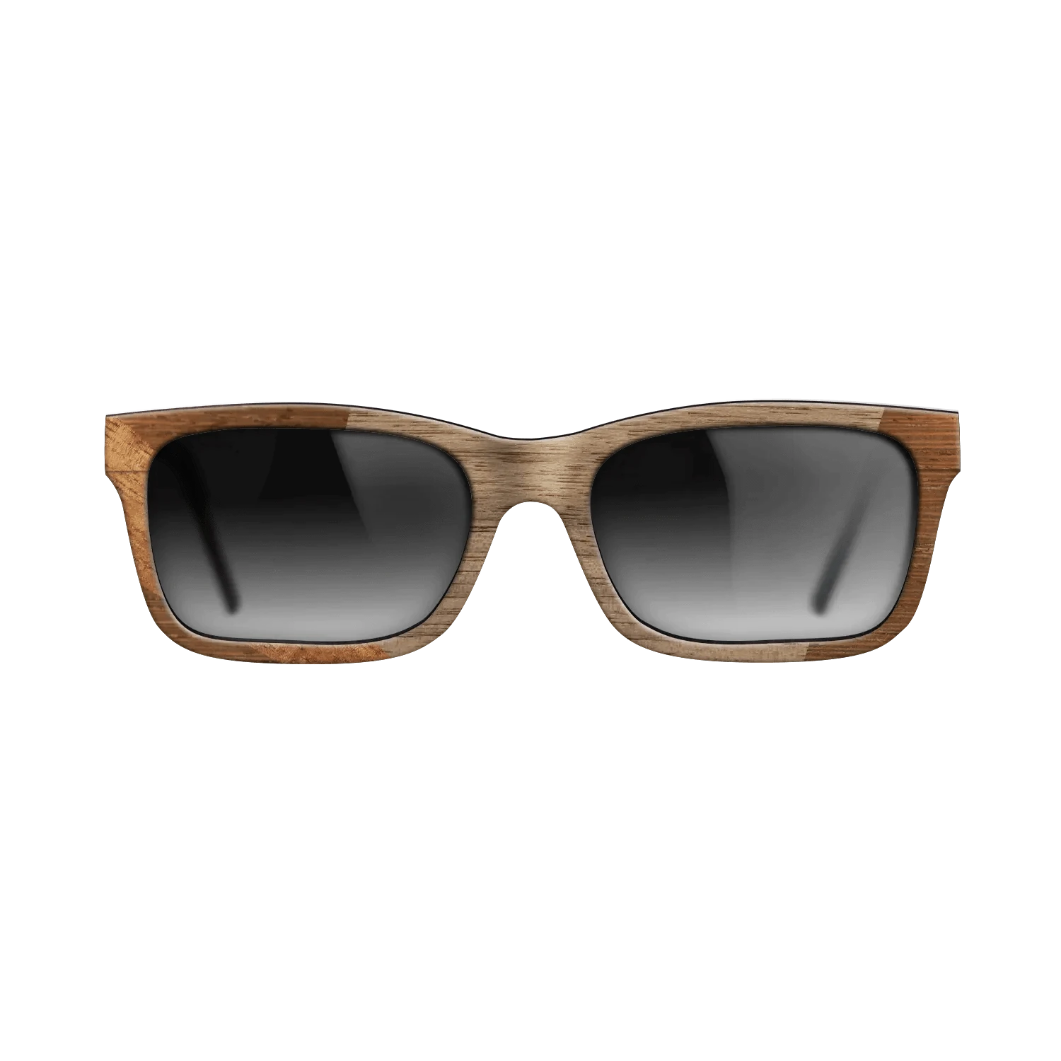 Koa,Walnut: Straight Grain,Wenge,Fumed Oak: Wedge - The Sage - Rectangle - 2038 - SIRIS wood optic