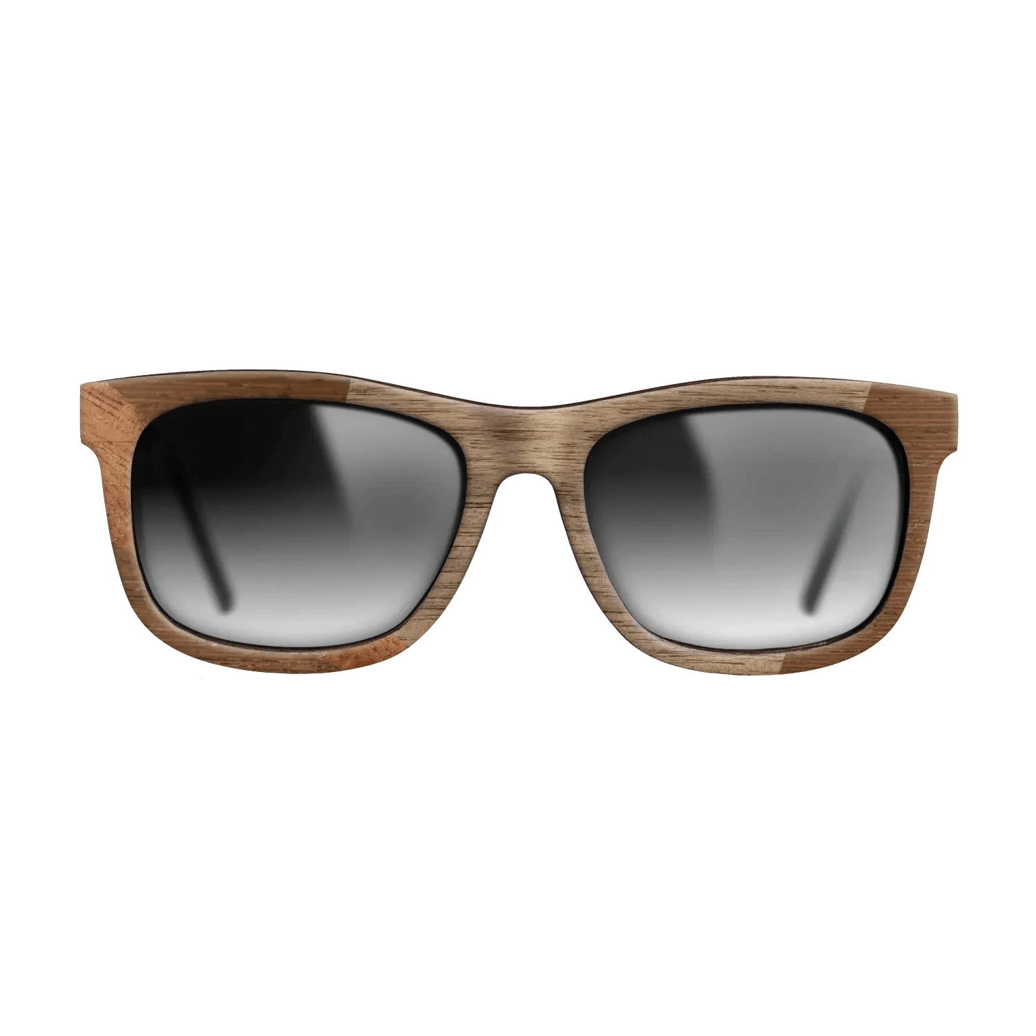 Koa,Walnut: Straight Grain,Wenge,Fumed Oak: Wedge - The Hero - Square - 2038 - SIRIS wood optic