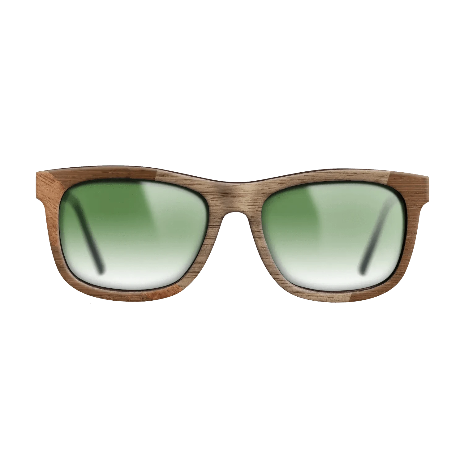 Koa,Walnut: Straight Grain,Wenge,Fumed Oak: Wedge - The Hero - Square - 2038 - SIRIS wood optic