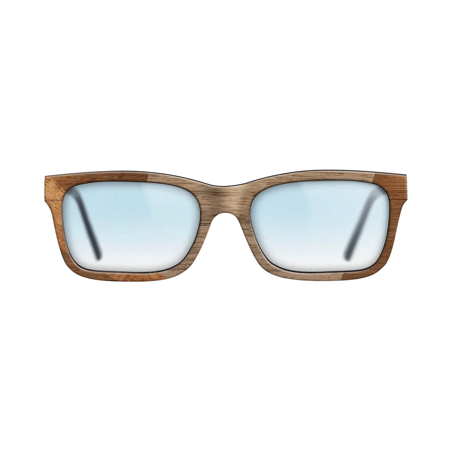 Koa,Walnut: Straight Grain,Wenge,Fumed Oak: Wedge - The Sage - Rectangle - 2038 - SIRIS wood optic