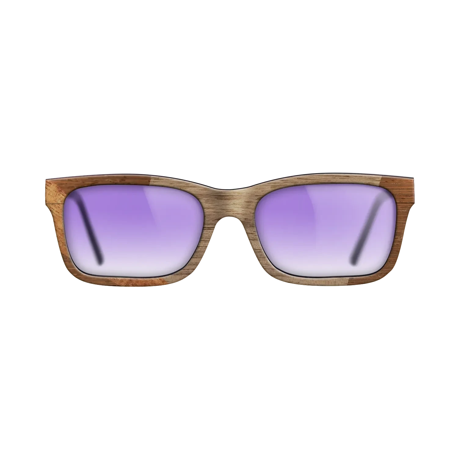 Koa,Walnut: Straight Grain,Wenge,Fumed Oak: Wedge - The Sage - Rectangle - 2038 - SIRIS wood optic