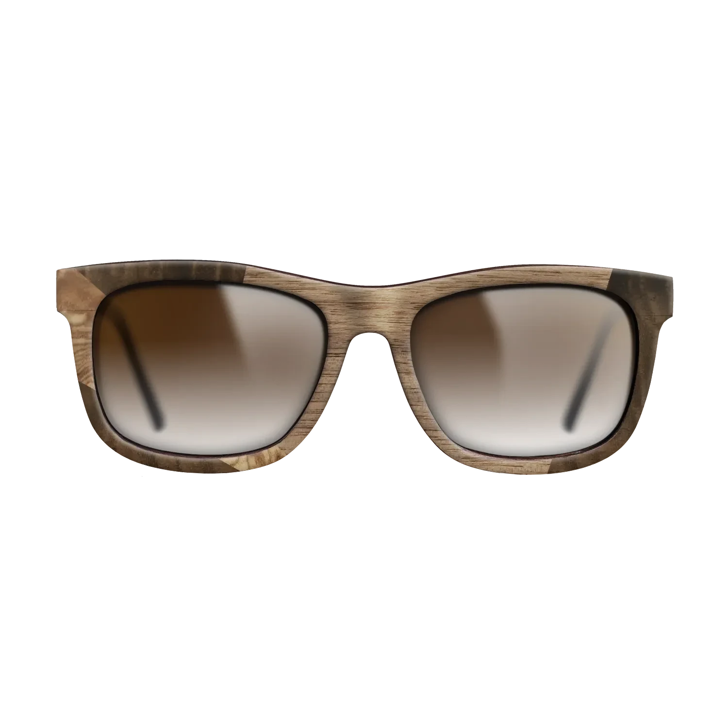 Olive Burl,Walnut: Straight Grain,Fumed Eucalyptus,Fumed Oak: Wedge - The Hero - Square - 1620 - SIRIS wood optic