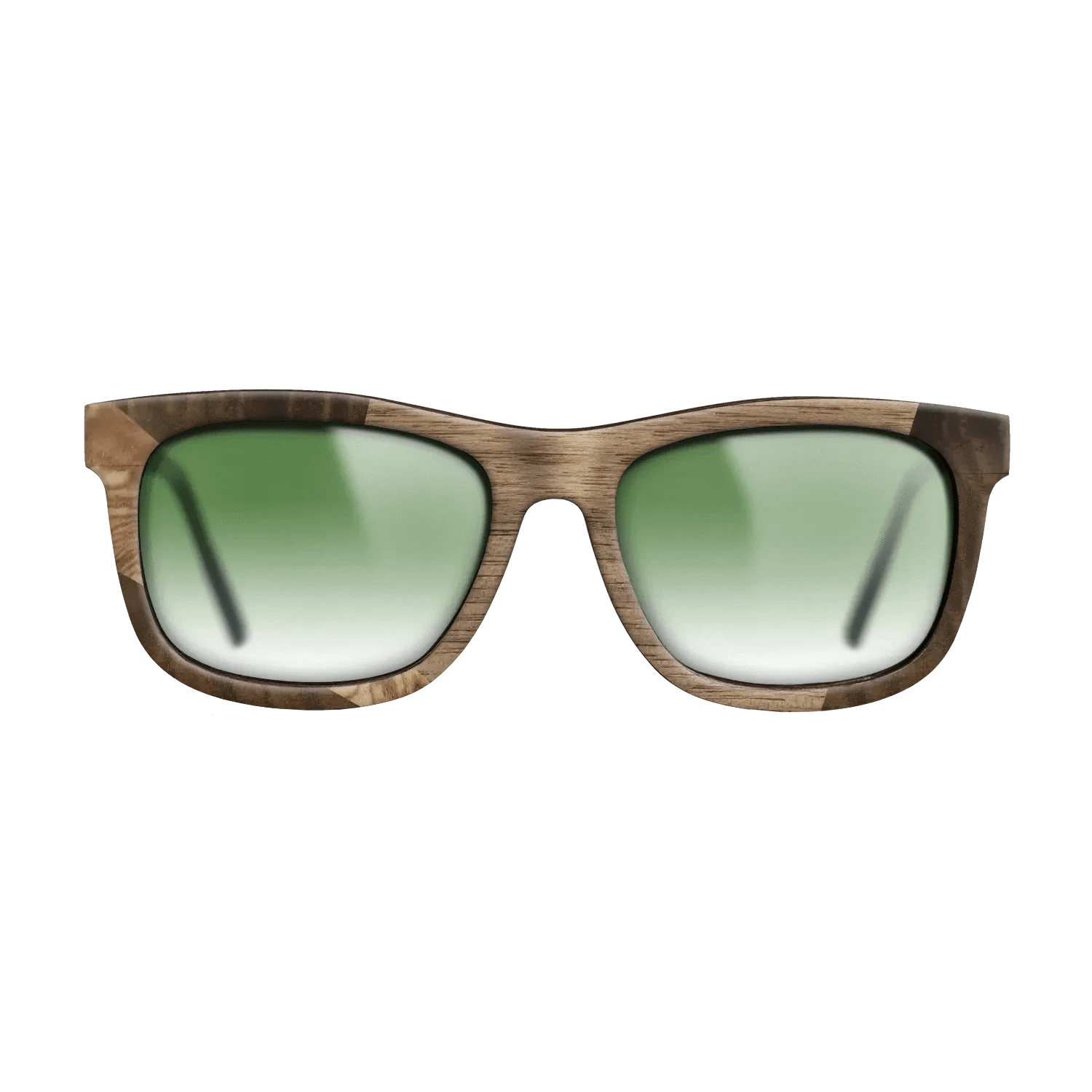 Olive Burl,Walnut: Straight Grain,Fumed Eucalyptus,Fumed Oak: Wedge - The Hero - Square - 1620 - SIRIS wood optic