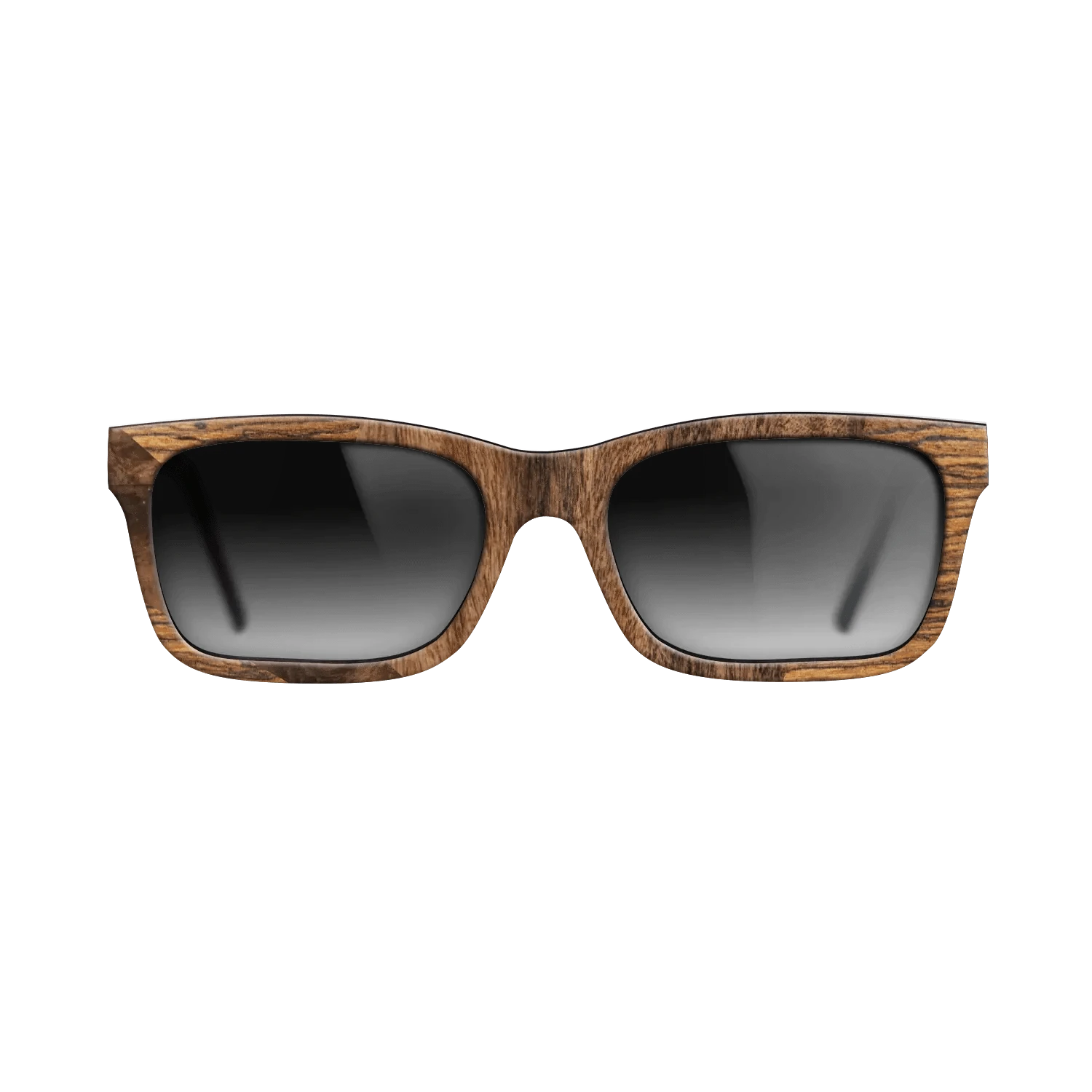 Walnut Burl,Bocote,Santos Rosewood Dark: Wedge - The Sage - Rectangle - 2046 - SIRIS wood optic