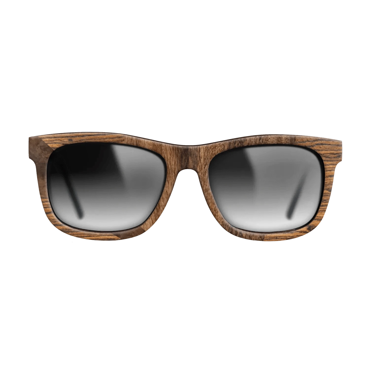 Walnut Burl,Bocote,Santos Rosewood Dark: Wedge - The Hero - Square - 2046 - SIRIS wood optic