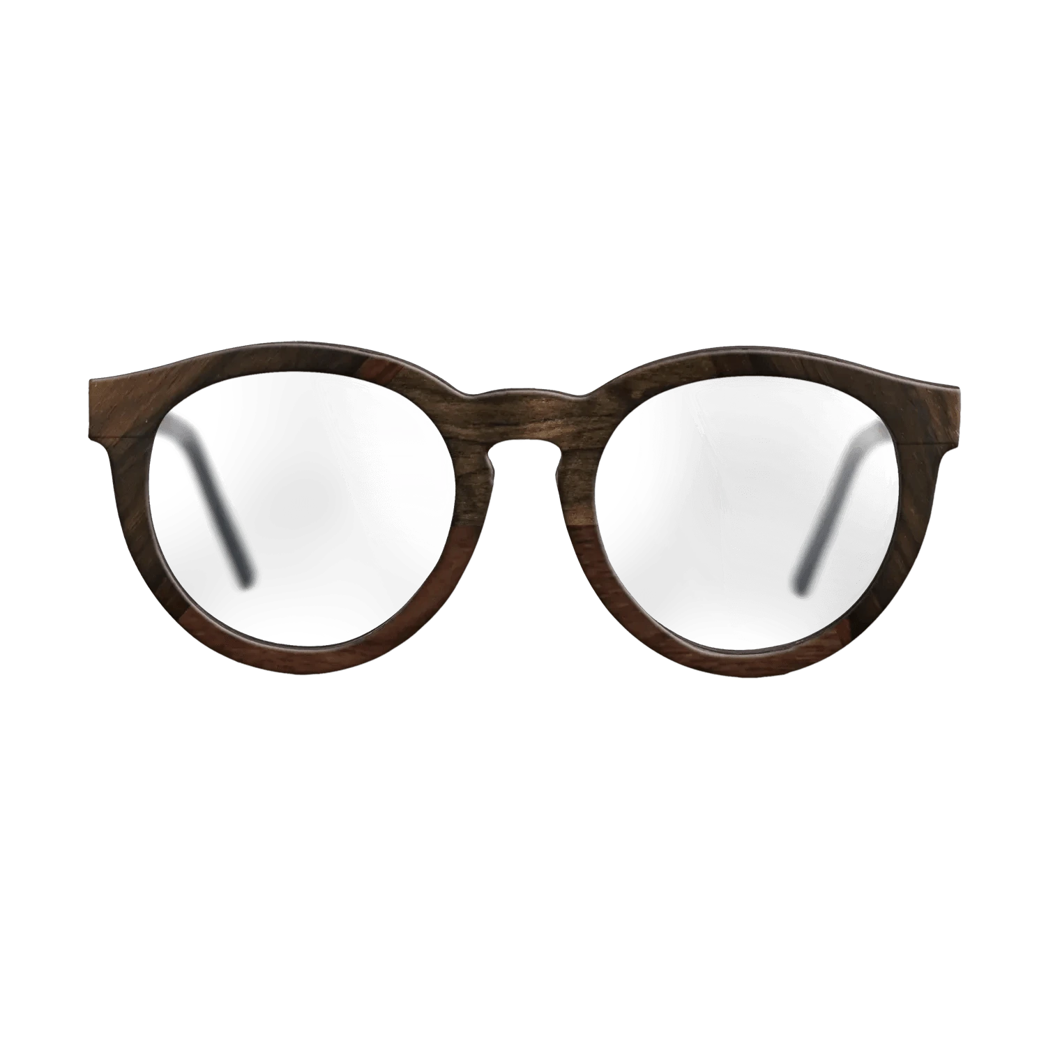 Walnut: Straight Grain,Ziricote Dark Quartered,Walnut Claro Dark: Angle Cut - The Rebel - Round - 1736 - SIRIS wood optic