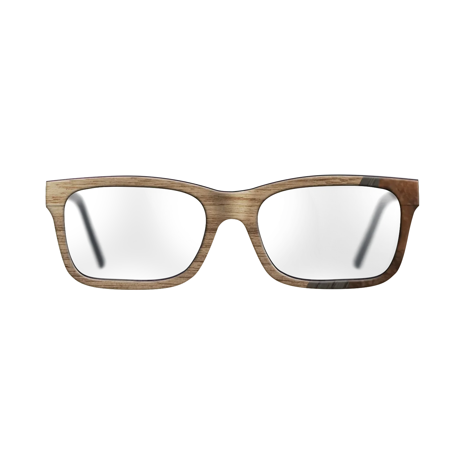 Santos Rosewood Dark,Walnut: Straight Grain,Fumed Oak,Walnut Burl: Wedge - The Sage - Rectangle - 690 - SIRIS wood optic