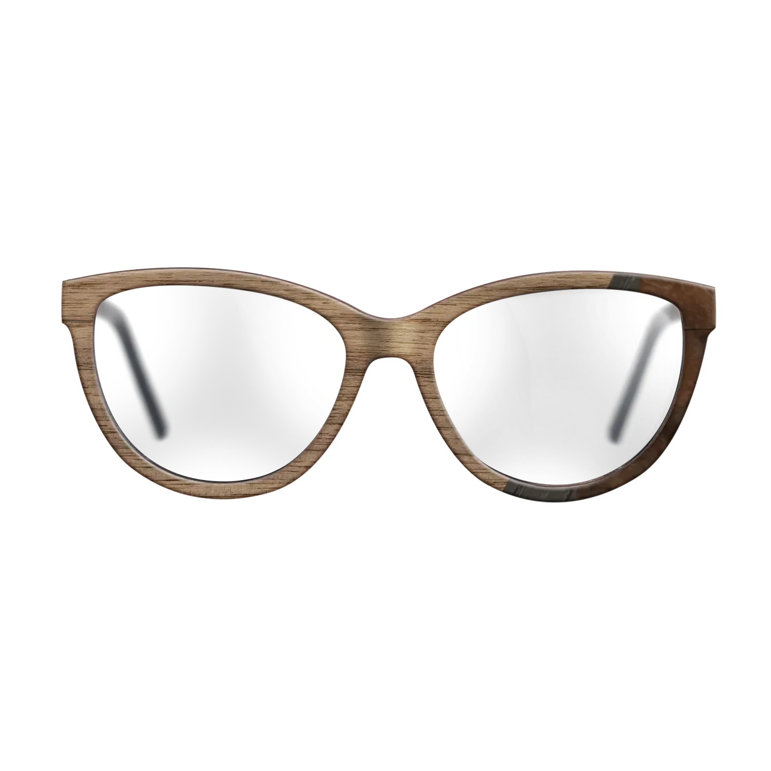 Santos Rosewood Dark,Walnut: Straight Grain,Fumed Oak,Walnut Burl: Wedge - The Maiden - Cat - 690 - SIRIS wood optic