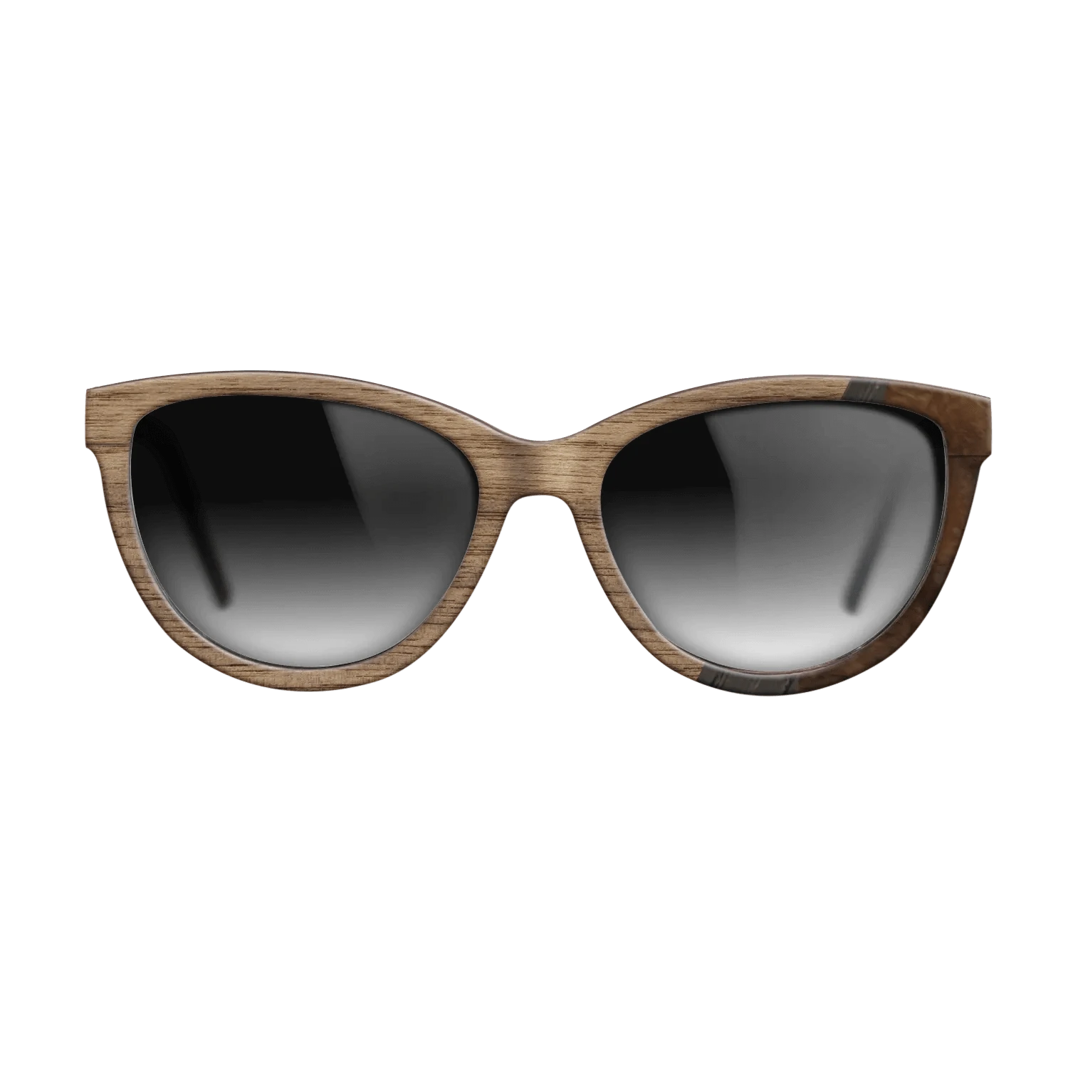 Santos Rosewood Dark,Walnut: Straight Grain,Fumed Oak,Walnut Burl: Wedge - The Maiden - Cat - 690 - SIRIS wood optic