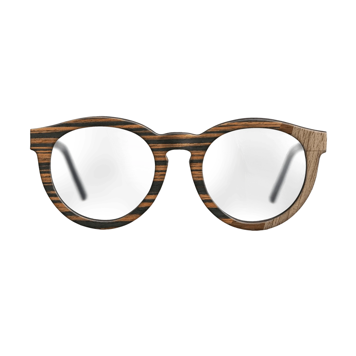 Wenge,Italian Ebony,Walnut: Straight Grain: Wedge - The Rebel - Round - 1500 - SIRIS wood optic