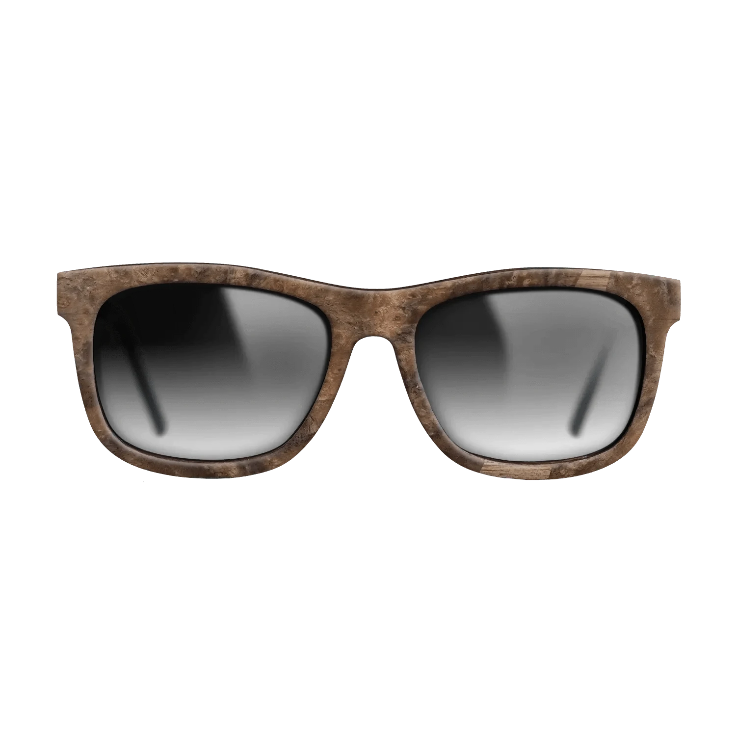 Walnut Burl,Olive Burl,Walnut: Straight Grain: Wedge - The Hero - Square - 975 - SIRIS wood optic