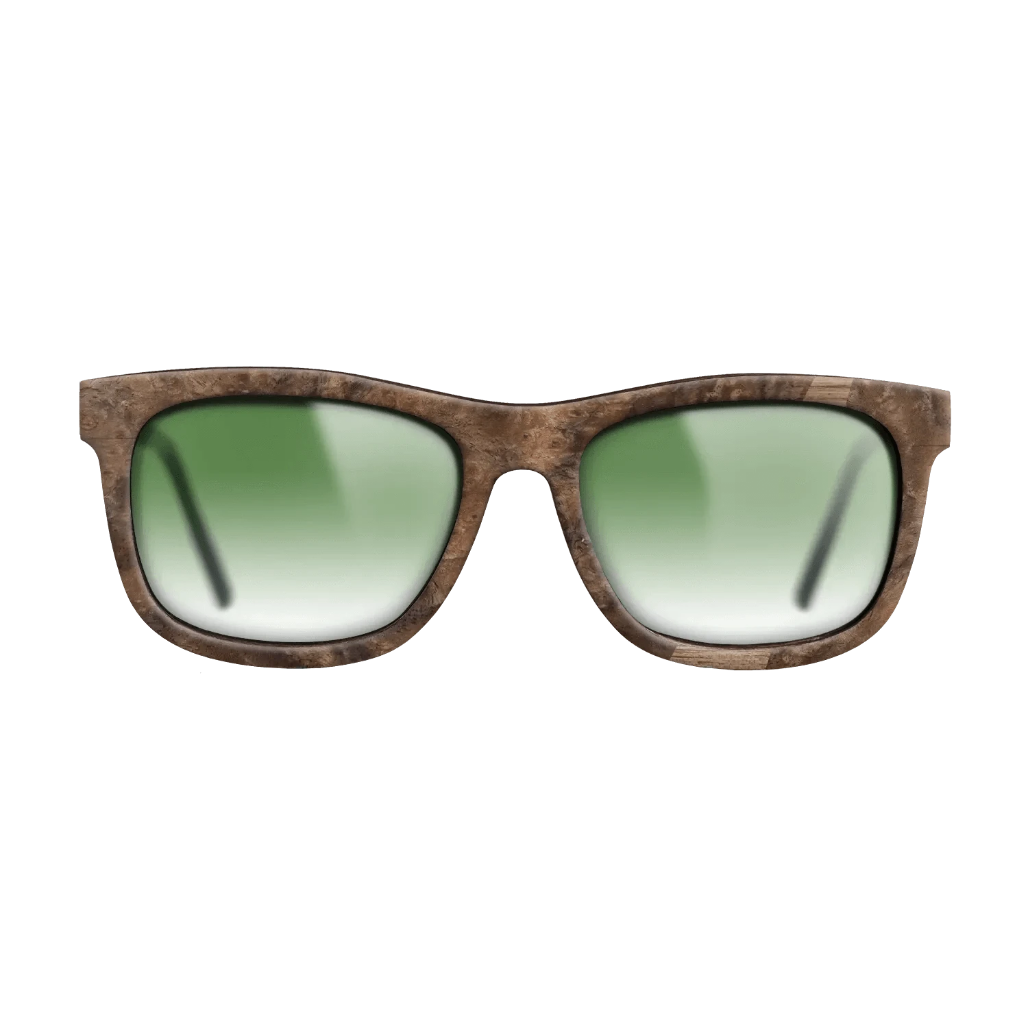 Walnut Burl,Olive Burl,Walnut: Straight Grain: Wedge - The Hero - Square - 975 - SIRIS wood optic