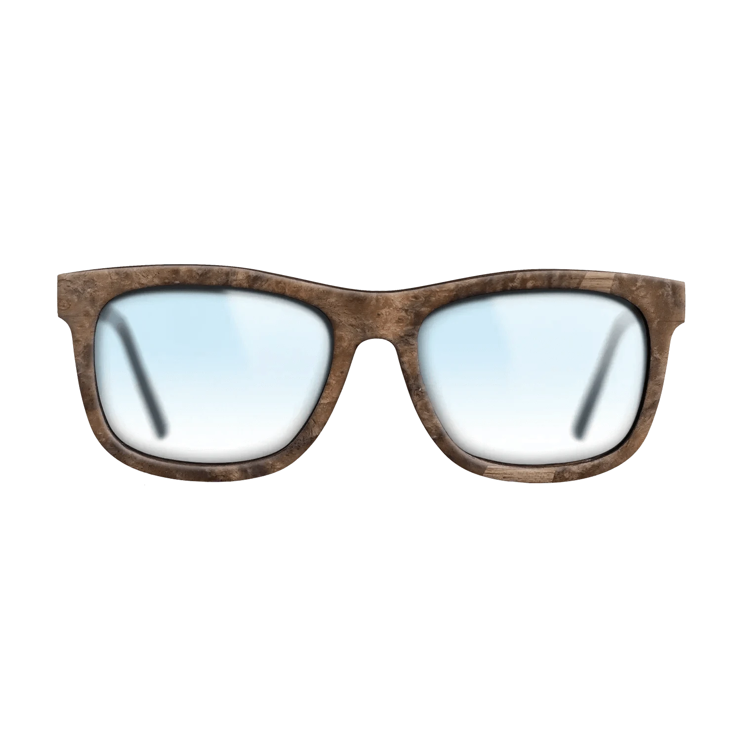 Walnut Burl,Olive Burl,Walnut: Straight Grain: Wedge - The Hero - Square - 975 - SIRIS wood optic