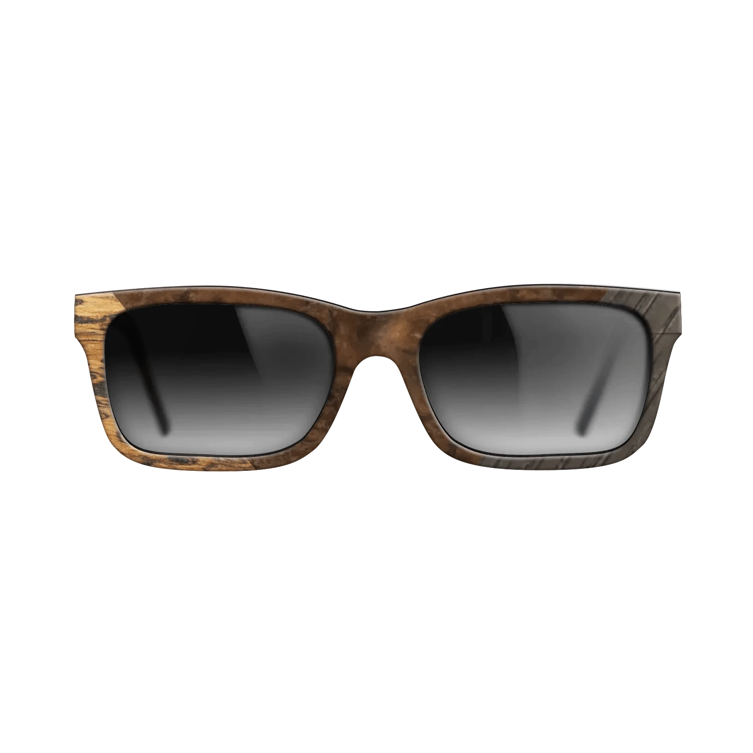 Walnut Burl,Bocote,Fumed Oak: Geometric - The Sage - Rectangle - 856 - SIRIS wood optic