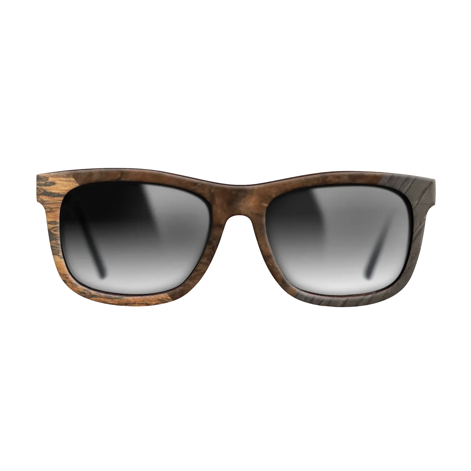 Walnut Burl,Bocote,Fumed Oak: Geometric - The Hero - Square - 856 - SIRIS wood optic