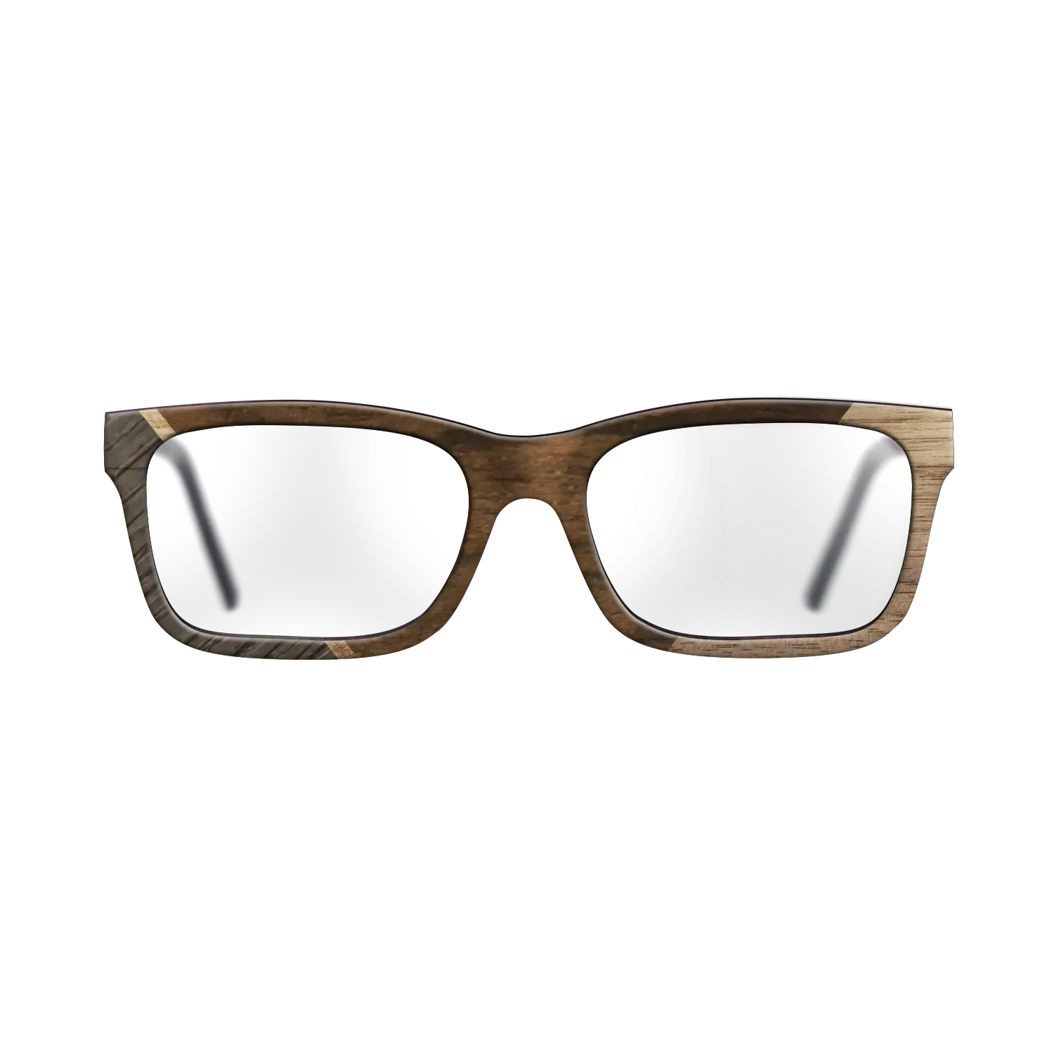 Ziricote Dark Quartered,Olive Burl,Fumed Oak,Walnut: Straight Grain: Geometric - The Sage - Rectangle - 1928 - SIRIS wood optic