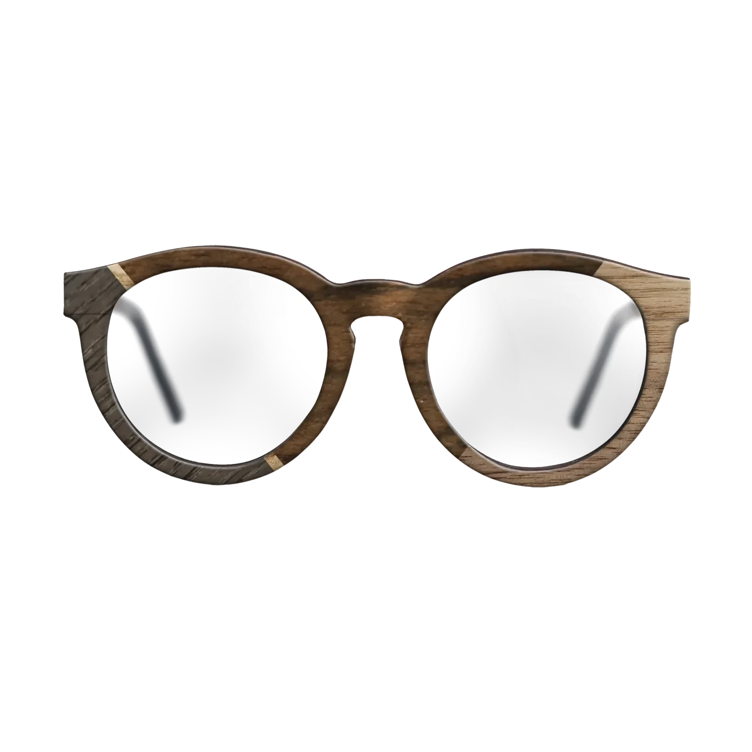 Ziricote Dark Quartered,Olive Burl,Fumed Oak,Walnut: Straight Grain: Geometric - The Rebel - Round - 1928 - SIRIS wood optic