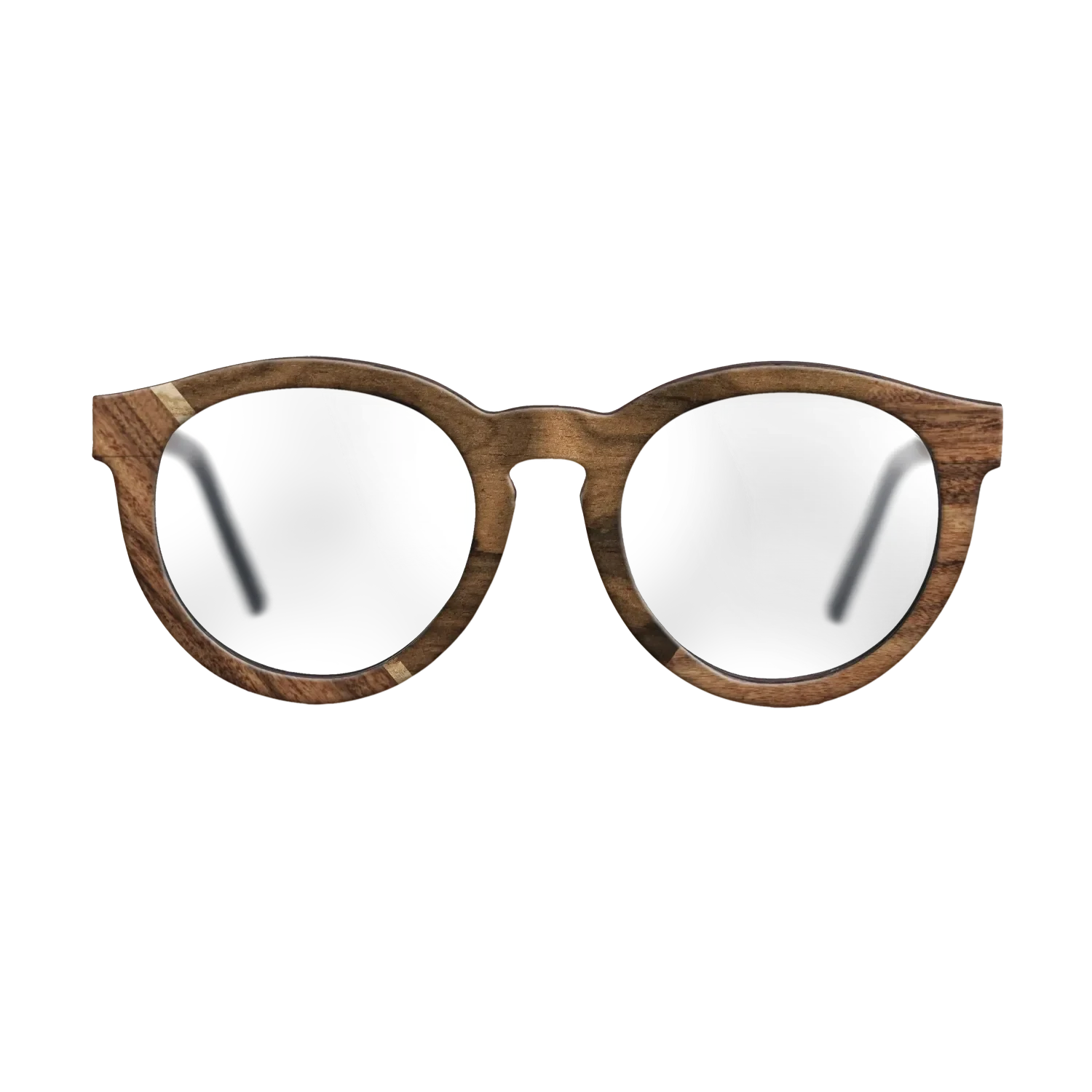 Ziricote Dark Quartered,Santos Rosewood Light: Geometric - The Rebel - Round - 1171 - SIRIS wood optic