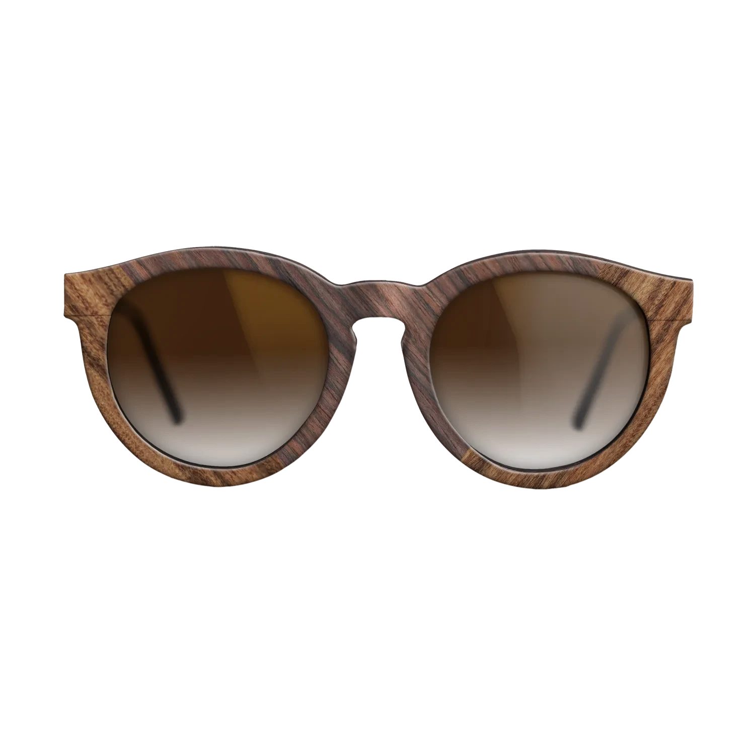 Rosewood Reconstituted,Santos Rosewood Light: Geometric - The Rebel - Round - 687 - SIRIS wood optic