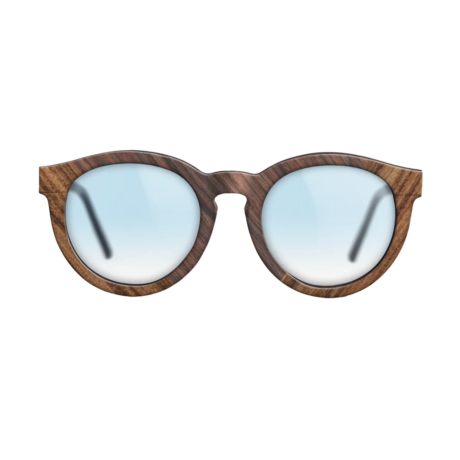 Rosewood Reconstituted,Santos Rosewood Light: Geometric - The Rebel - Round - 687 - SIRIS wood optic