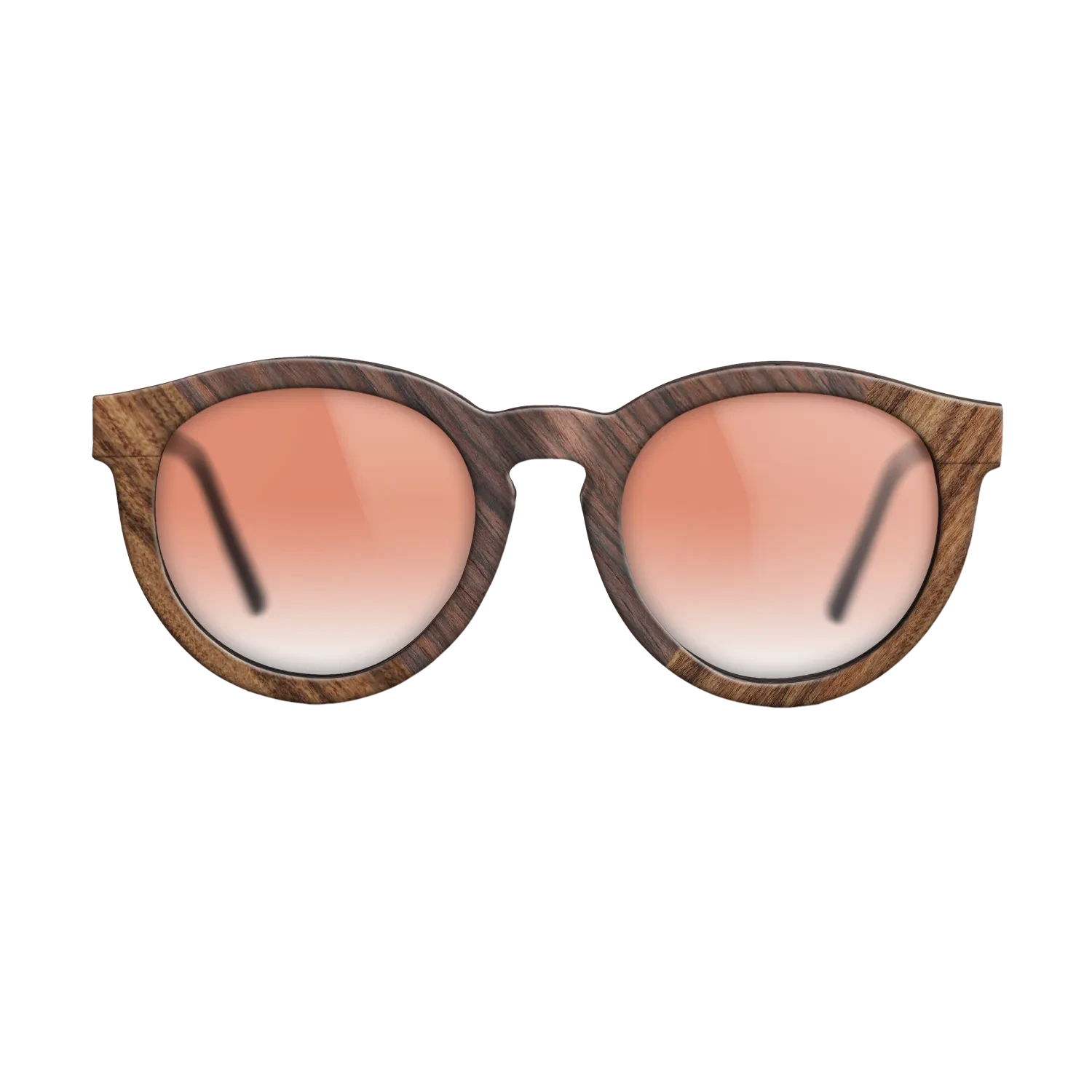 Rosewood Reconstituted,Santos Rosewood Light: Geometric - The Rebel - Round - 687 - SIRIS wood optic