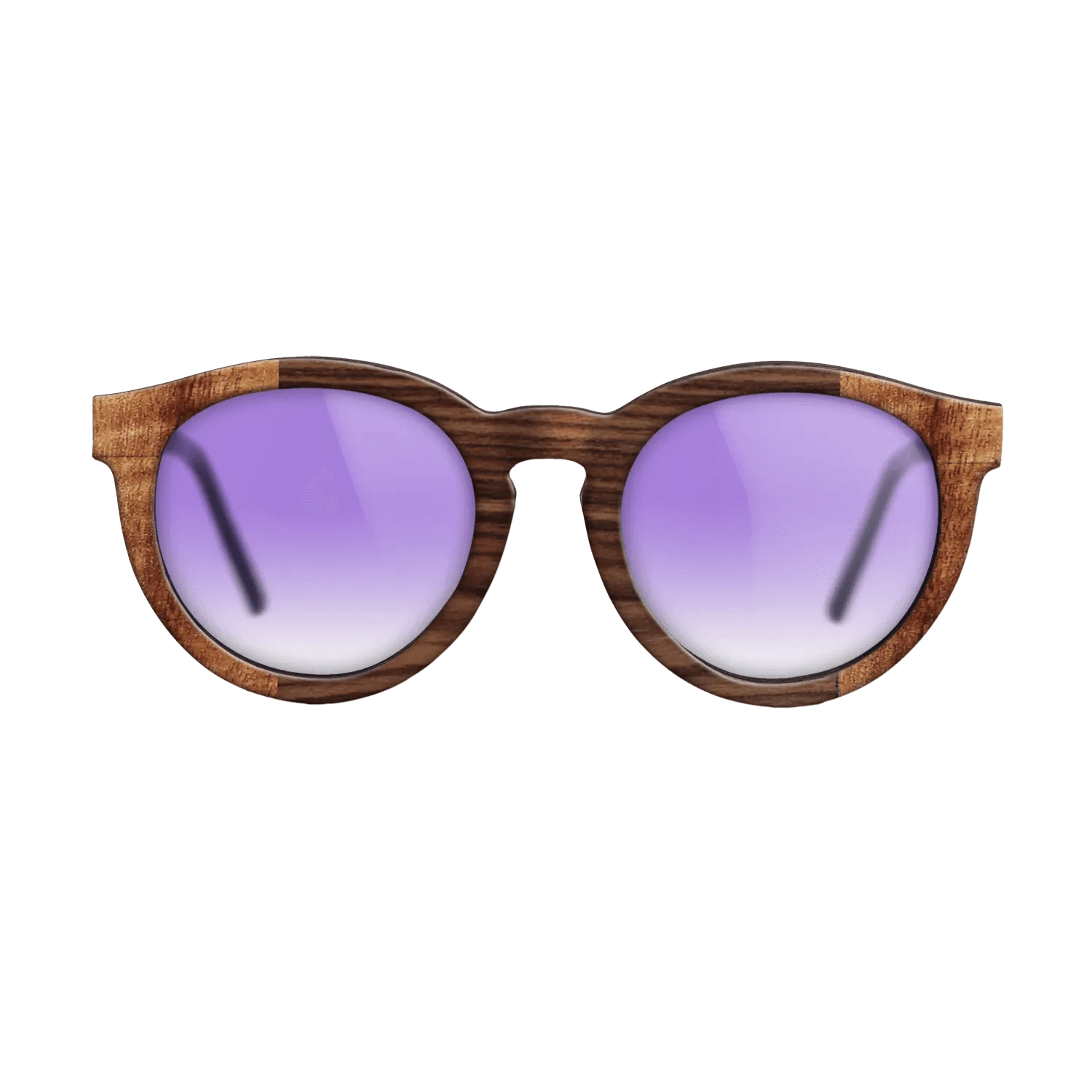 Wenge,Koa,Walnut: Straight Grain,Santos Rosewood Dark: Recursive - The Rebel - Round - 1072 - SIRIS wood optic