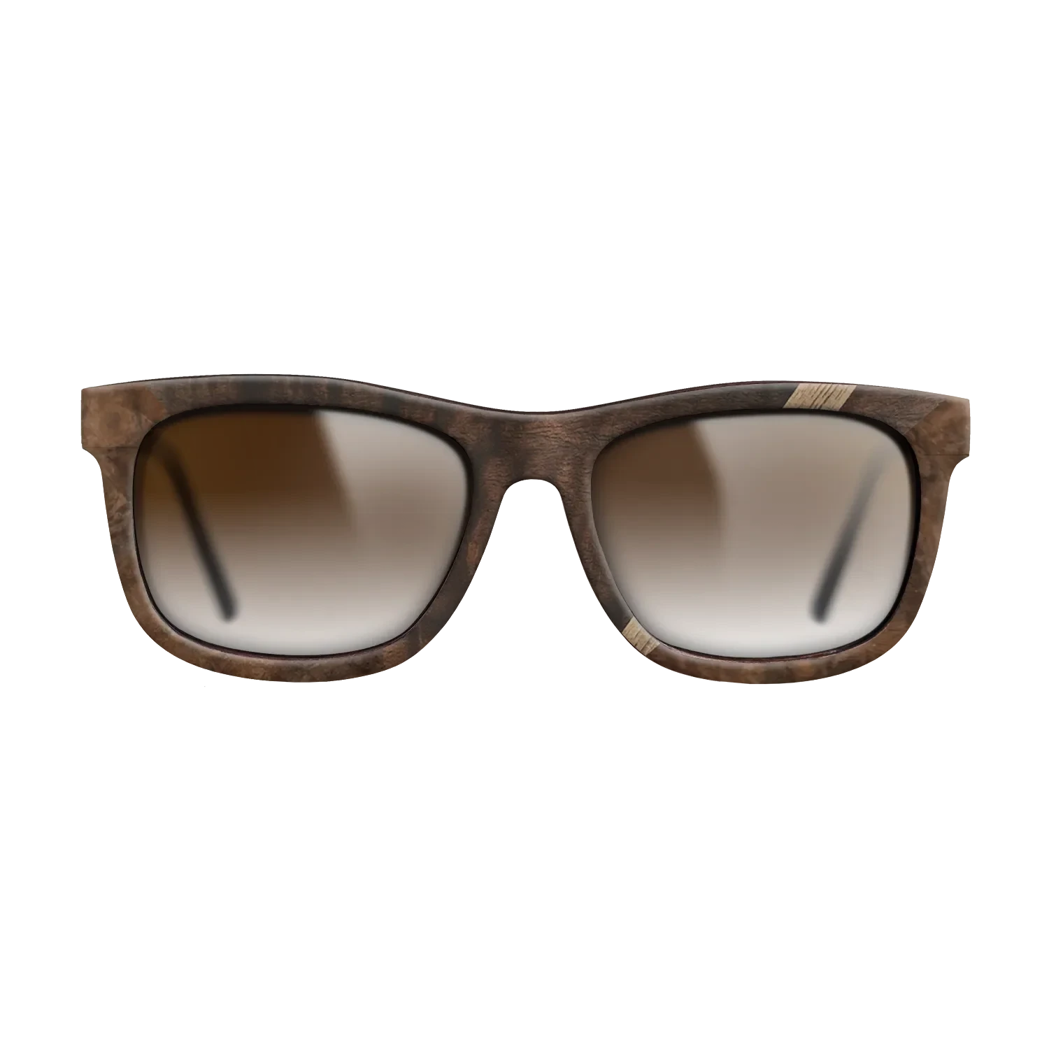 Walnut: Straight Grain,Poplar Dyed: Grey,Walnut Burl,Fumed Eucalyptus: Geometric - The Hero - Square - 1516 - SIRIS wood optic