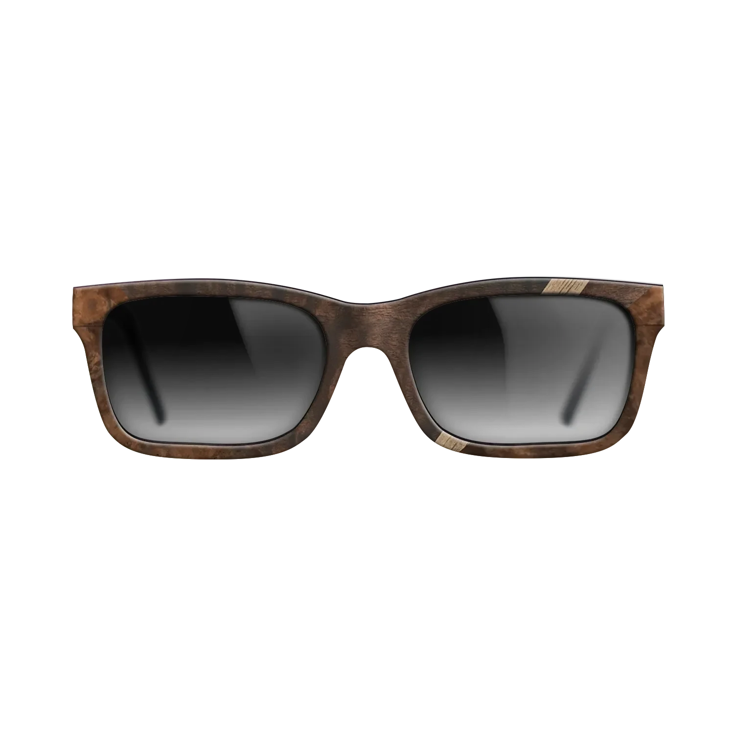 Walnut: Straight Grain,Poplar Dyed: Grey,Walnut Burl,Fumed Eucalyptus: Geometric - The Sage - Rectangle - 1516 - SIRIS wood optic