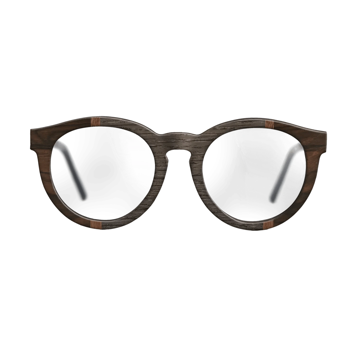 Walnut Claro Light,Ziricote Dark Quartered,Fumed Oak: Recursive - The Rebel - Round - 1045 - SIRIS wood optic