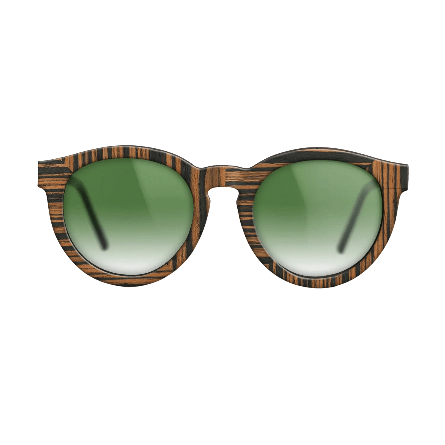 Walnut Burl,Italian Ebony: Weave - The Rebel - Round - 1349 - SIRIS wood optic