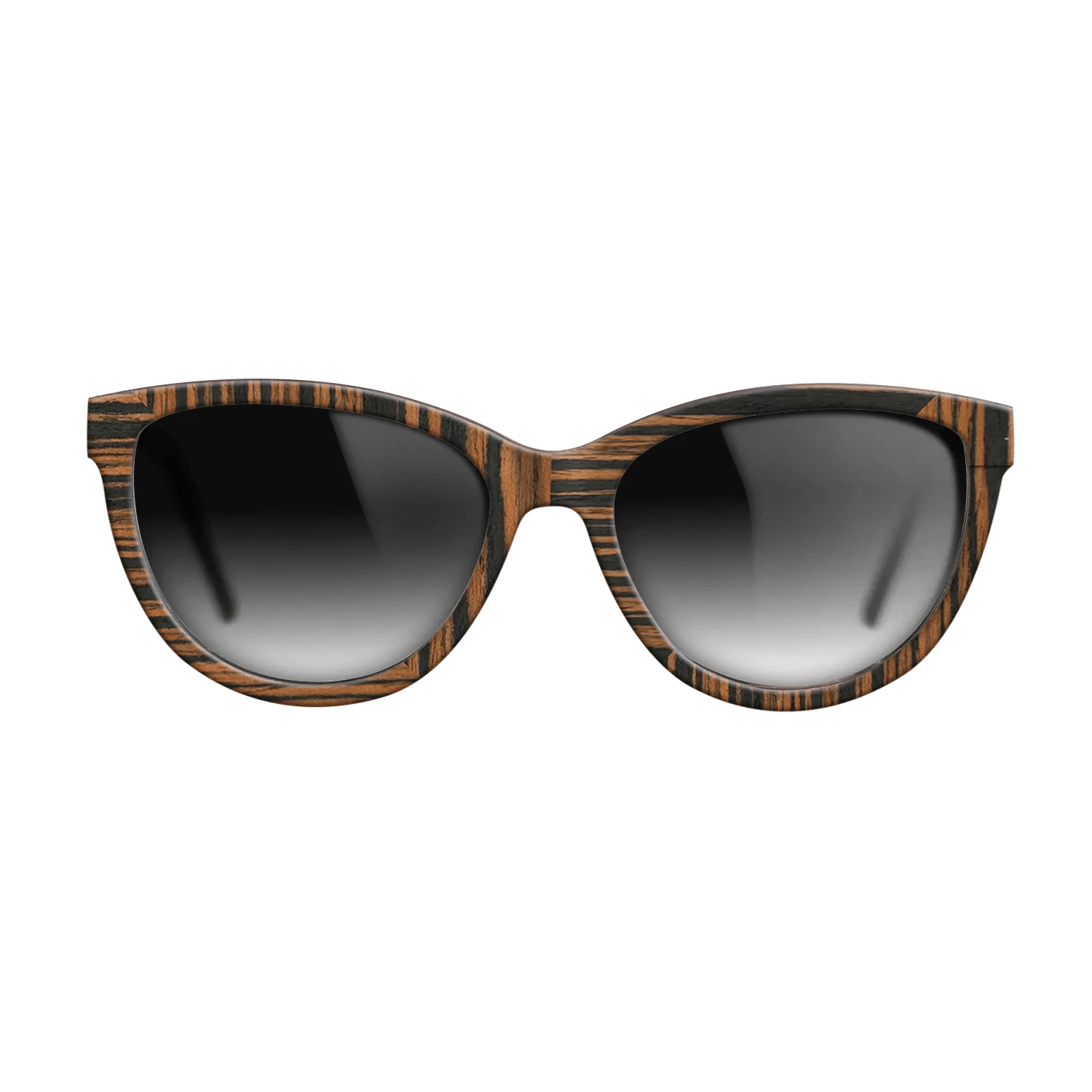 Walnut: Straight Grain,Italian Ebony: Weave - The Maiden - Cat - 1176 - SIRIS wood optic