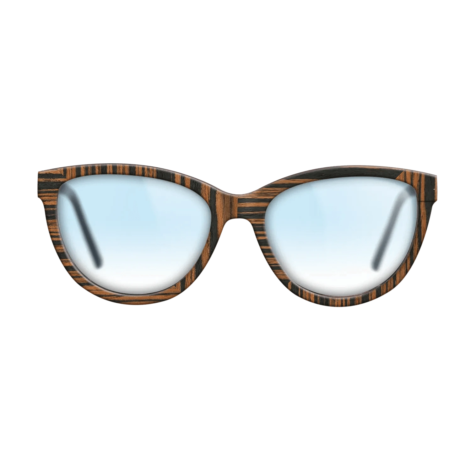 Walnut: Straight Grain,Italian Ebony: Weave - The Maiden - Cat - 1176 - SIRIS wood optic