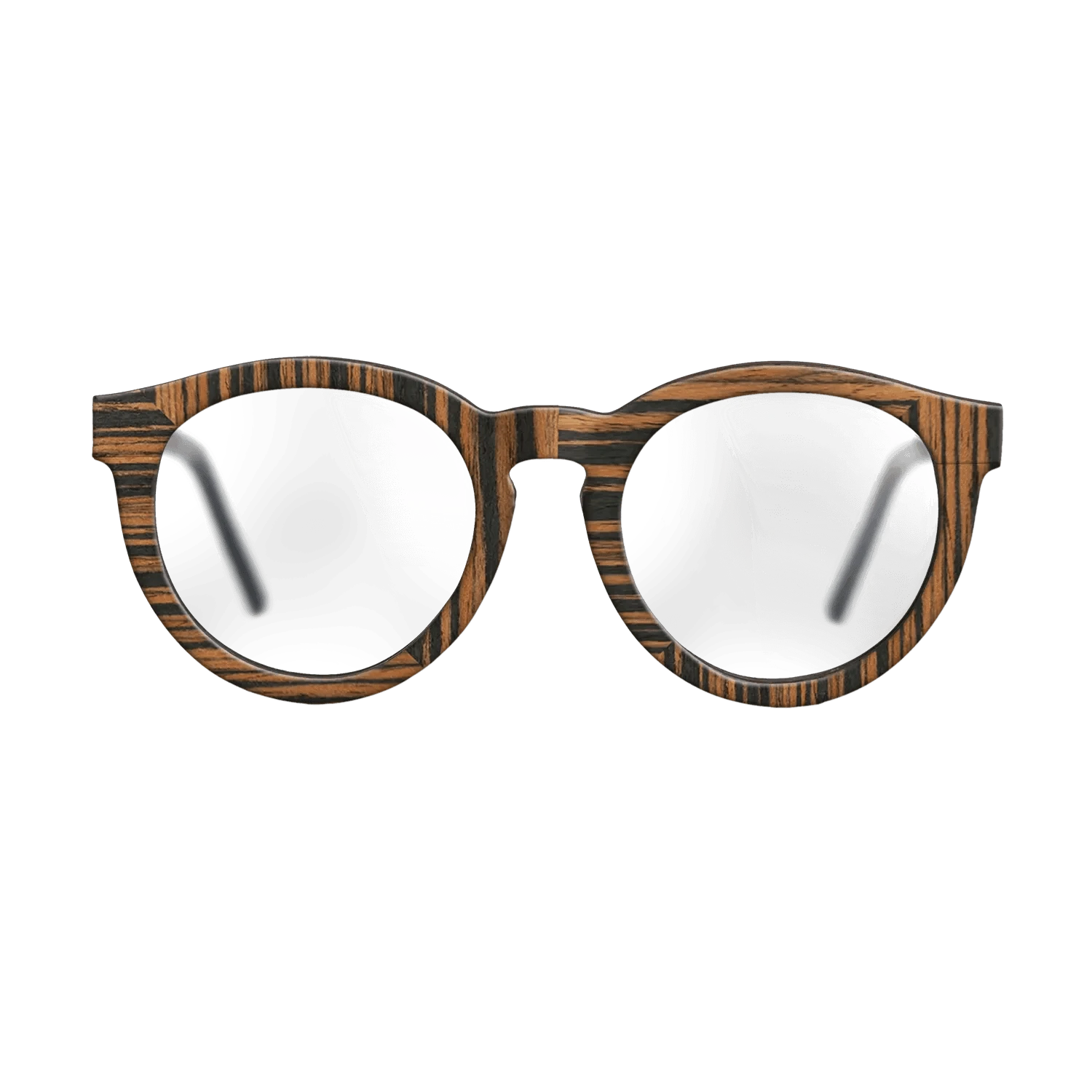 Ziricote Dark Quartered,Olive Burl,Italian Ebony: Weave - The Rebel - Round - 1239 - SIRIS wood optic