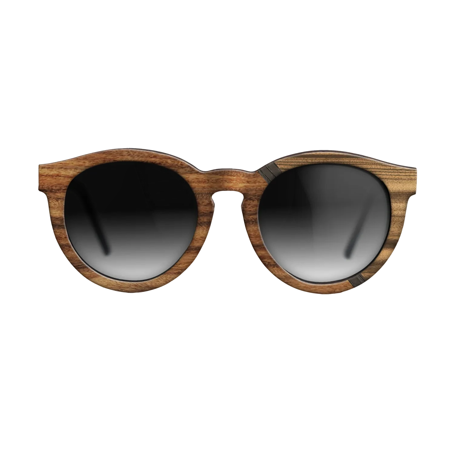 Santos Rosewood Dark,Fumed Oak,Louro Preto: Angle Cut - The Rebel - Round - 2012 - SIRIS wood optic