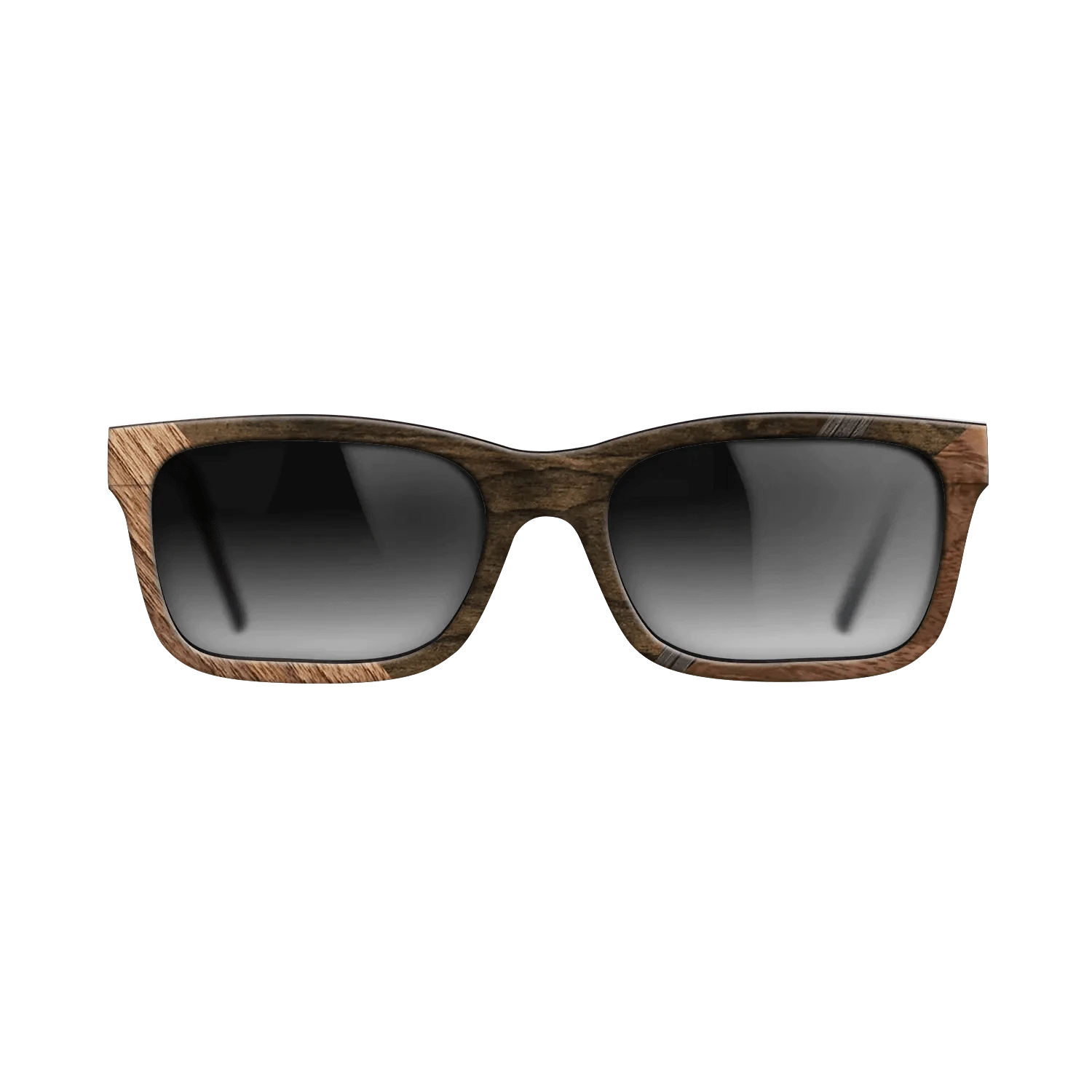 Ziricote Dark Quartered,Walnut: Straight Grain,Walnut Claro Light,Fumed Oak: Geometric - The Sage - Rectangle - 1168 - SIRIS wood optic