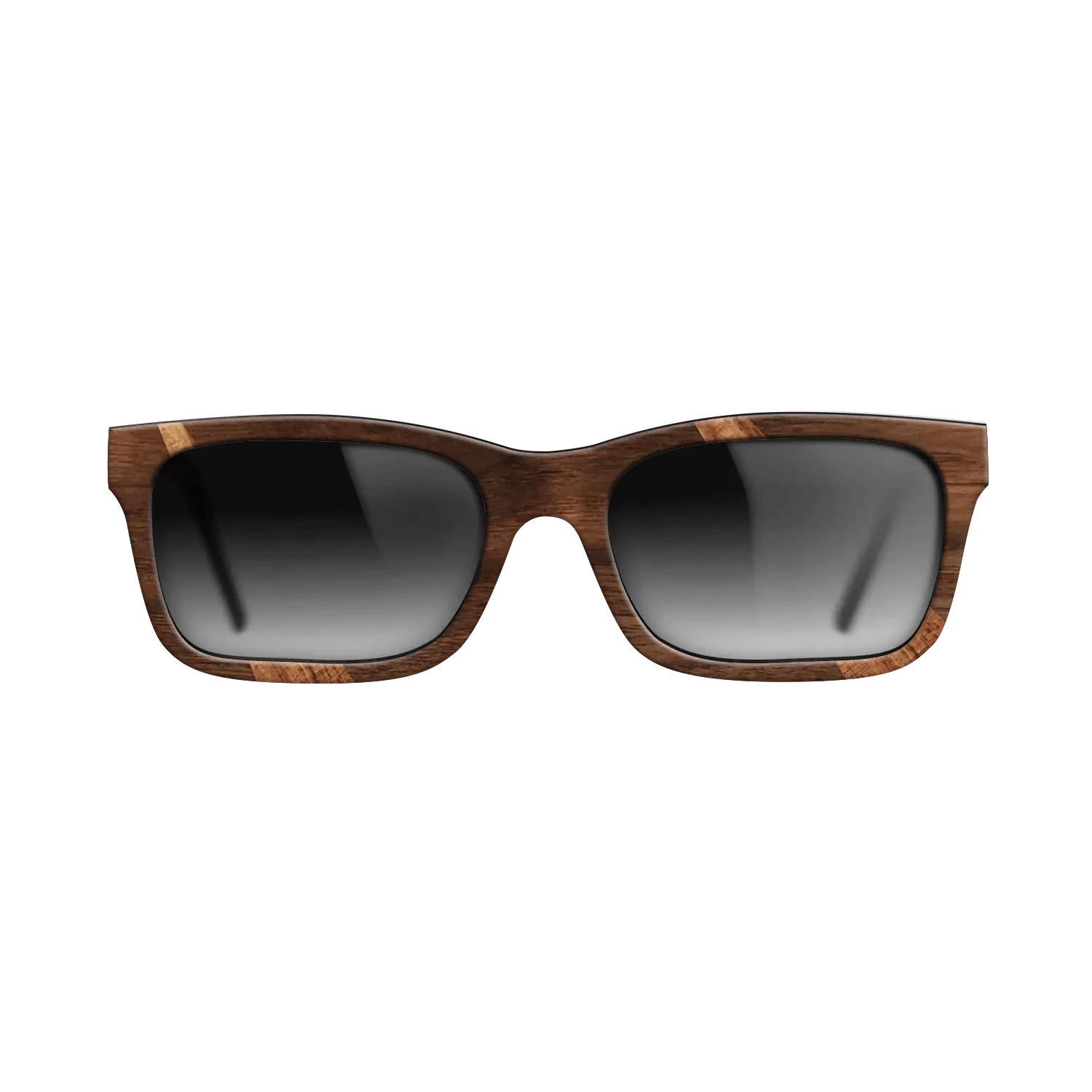 Walnut Claro Dark,Koa,Olive Burl: Fractal - The Sage - Rectangle - 1738 - SIRIS wood optic