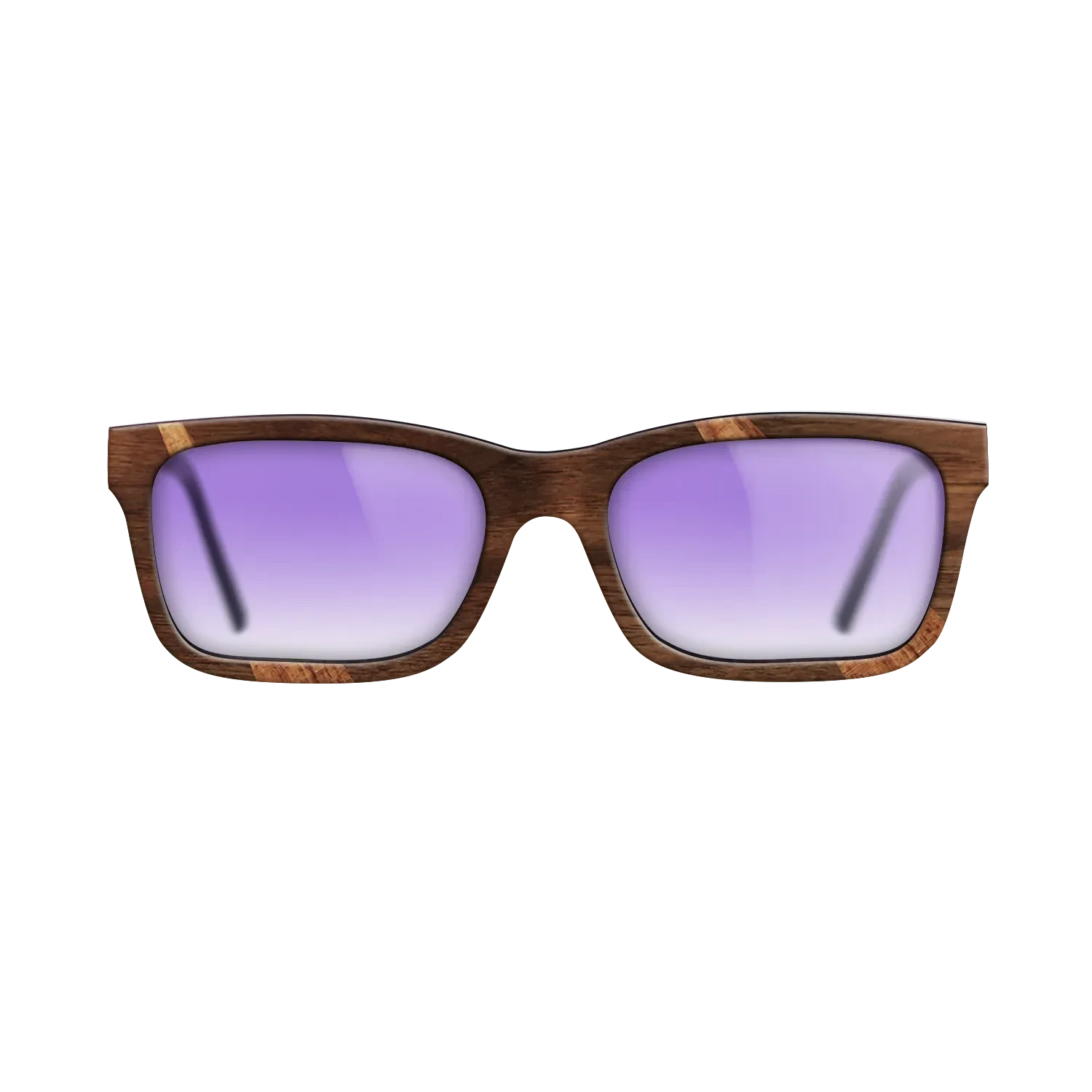 Walnut Claro Dark,Koa,Olive Burl: Fractal - The Sage - Rectangle - 1738 - SIRIS wood optic