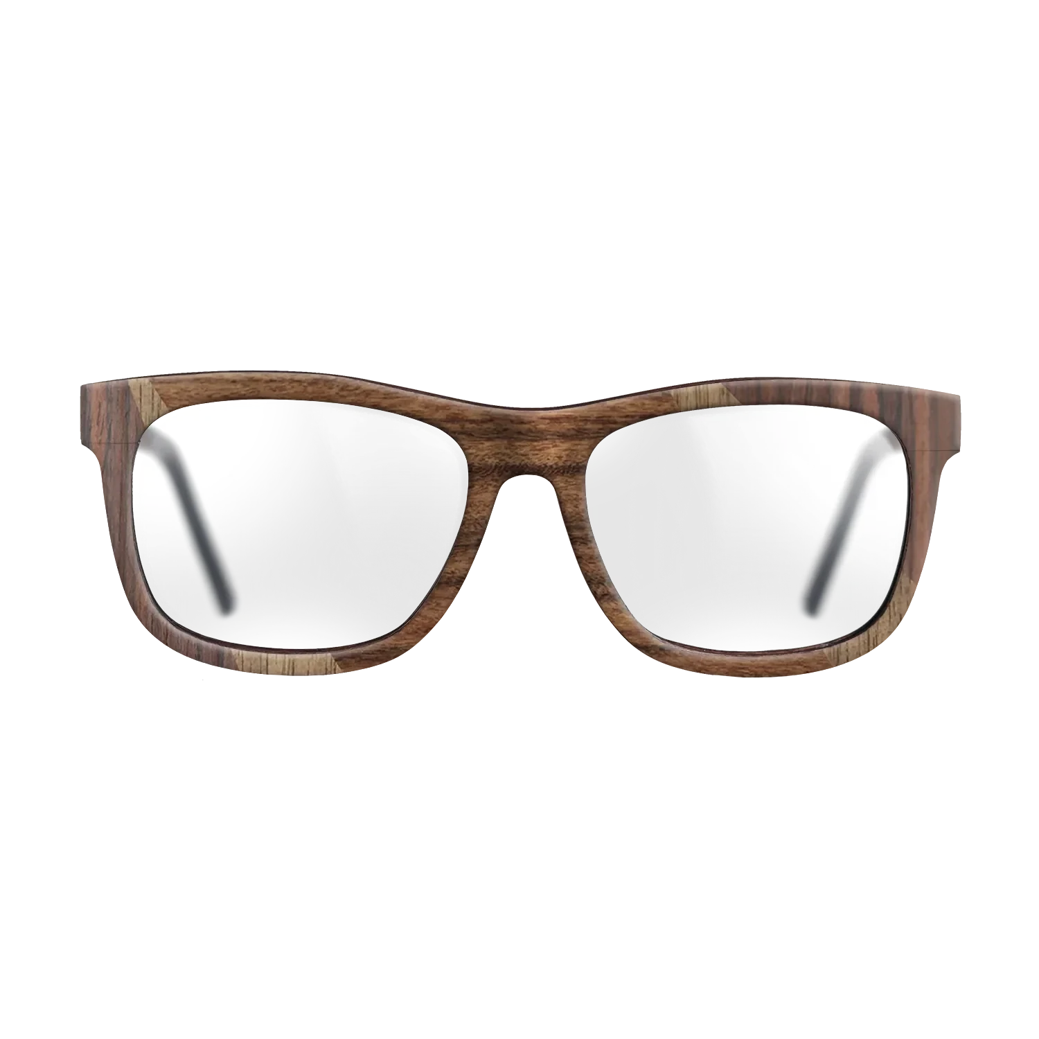 Santos Rosewood Light,Fumed Oak,Rosewood Reconstituted,Walnut: Straight Grain: Fractal - The Hero - Square - 822 - SIRIS wood optic