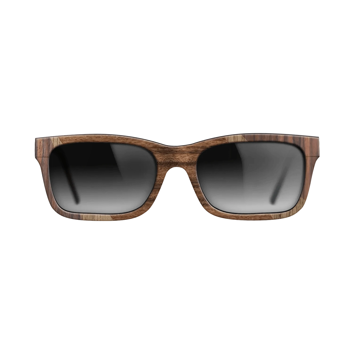 Santos Rosewood Light,Fumed Oak,Rosewood Reconstituted,Walnut: Straight Grain: Fractal - The Sage - Rectangle - 822 - SIRIS wood optic