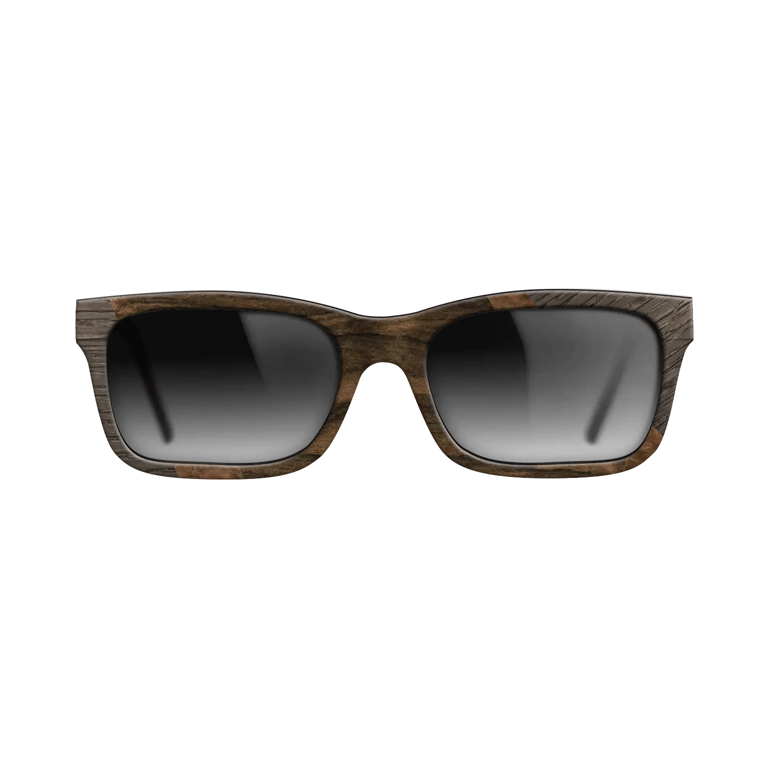 Ziricote Dark Quartered,Fumed Oak,Walnut: Straight Grain,Walnut Burl: Fractal - The Sage - Rectangle - 1006 - SIRIS wood optic