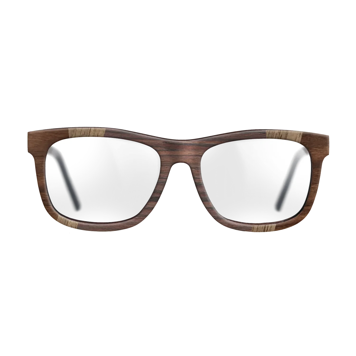 Walnut Claro Dark,Walnut: Straight Grain,Rosewood Reconstituted,Walnut Burl: Fractal - The Hero - Square - 1037 - SIRIS wood optic