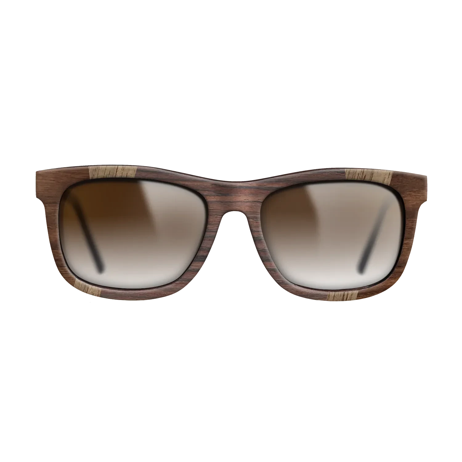 Walnut Claro Dark,Walnut: Straight Grain,Rosewood Reconstituted,Walnut Burl: Fractal - The Hero - Square - 1037 - SIRIS wood optic