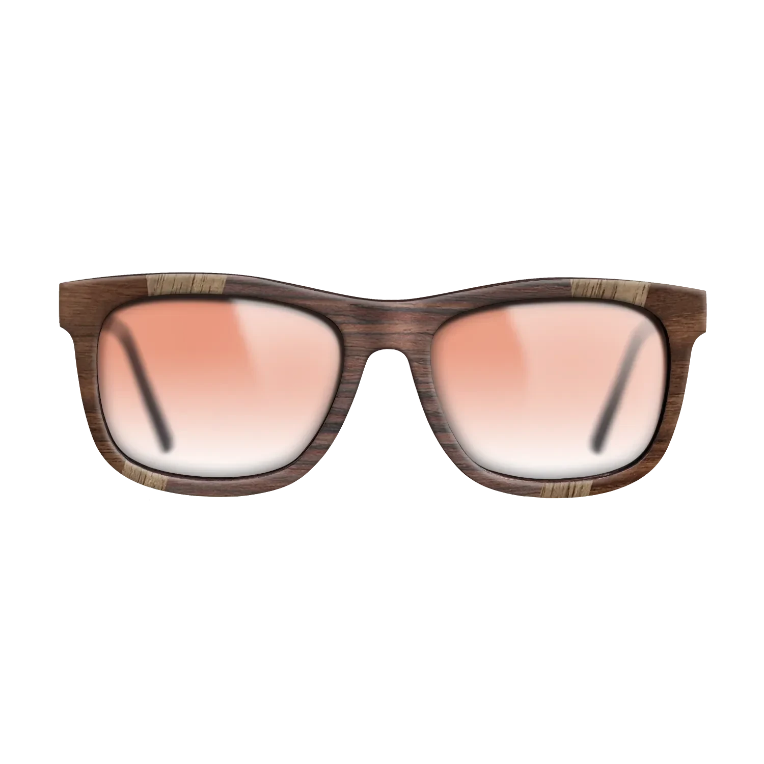 Walnut Claro Dark,Walnut: Straight Grain,Rosewood Reconstituted,Walnut Burl: Fractal - The Hero - Square - 1037 - SIRIS wood optic