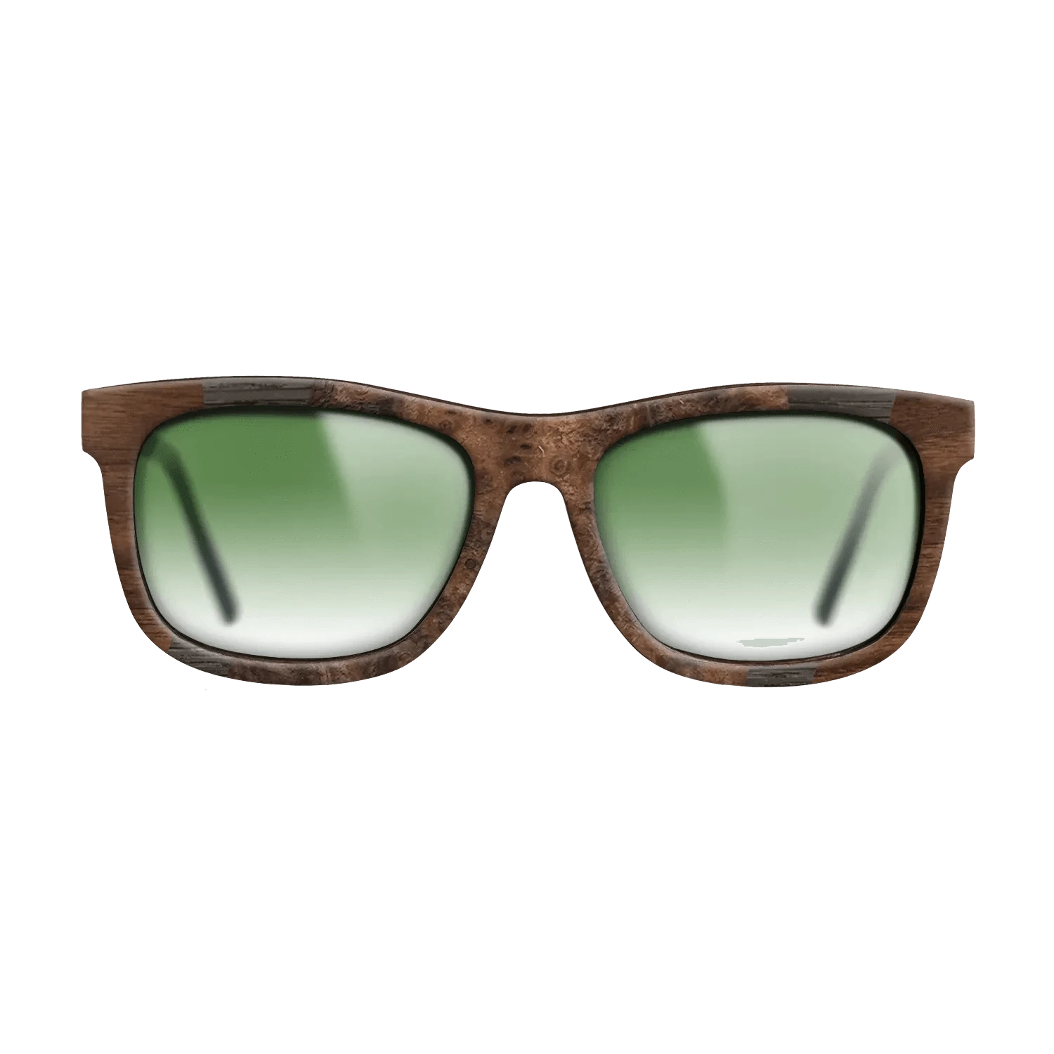 Walnut Burl,Fumed Oak,Walnut Claro Dark: Fractal - The Hero - Square - 728 - SIRIS wood optic