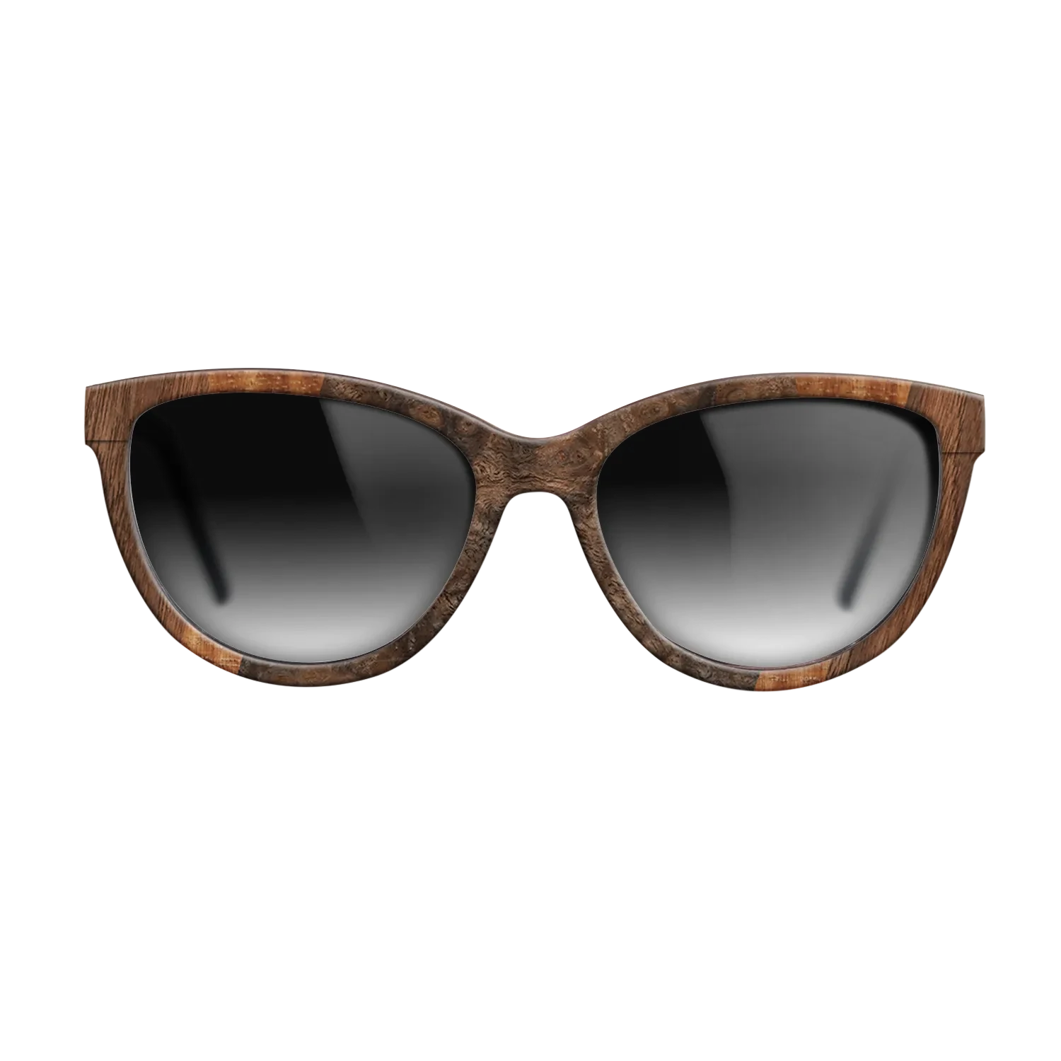 Walnut Claro Dark,Walnut Burl,Olive Burl,Koa: Fractal - The Maiden - Cat - 1800 - SIRIS wood optic