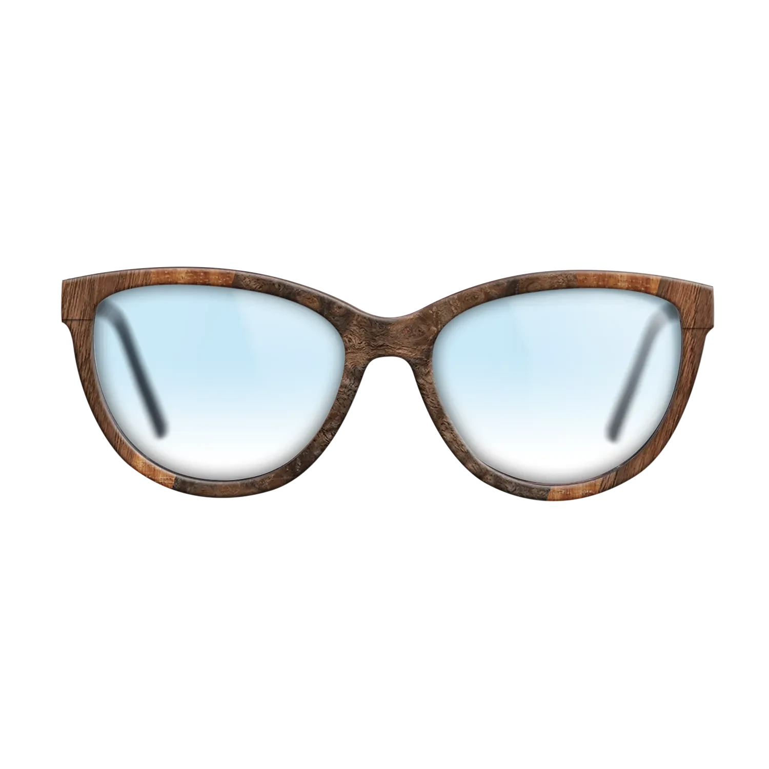 Walnut Claro Dark,Walnut Burl,Olive Burl,Koa: Fractal - The Maiden - Cat - 1800 - SIRIS wood optic