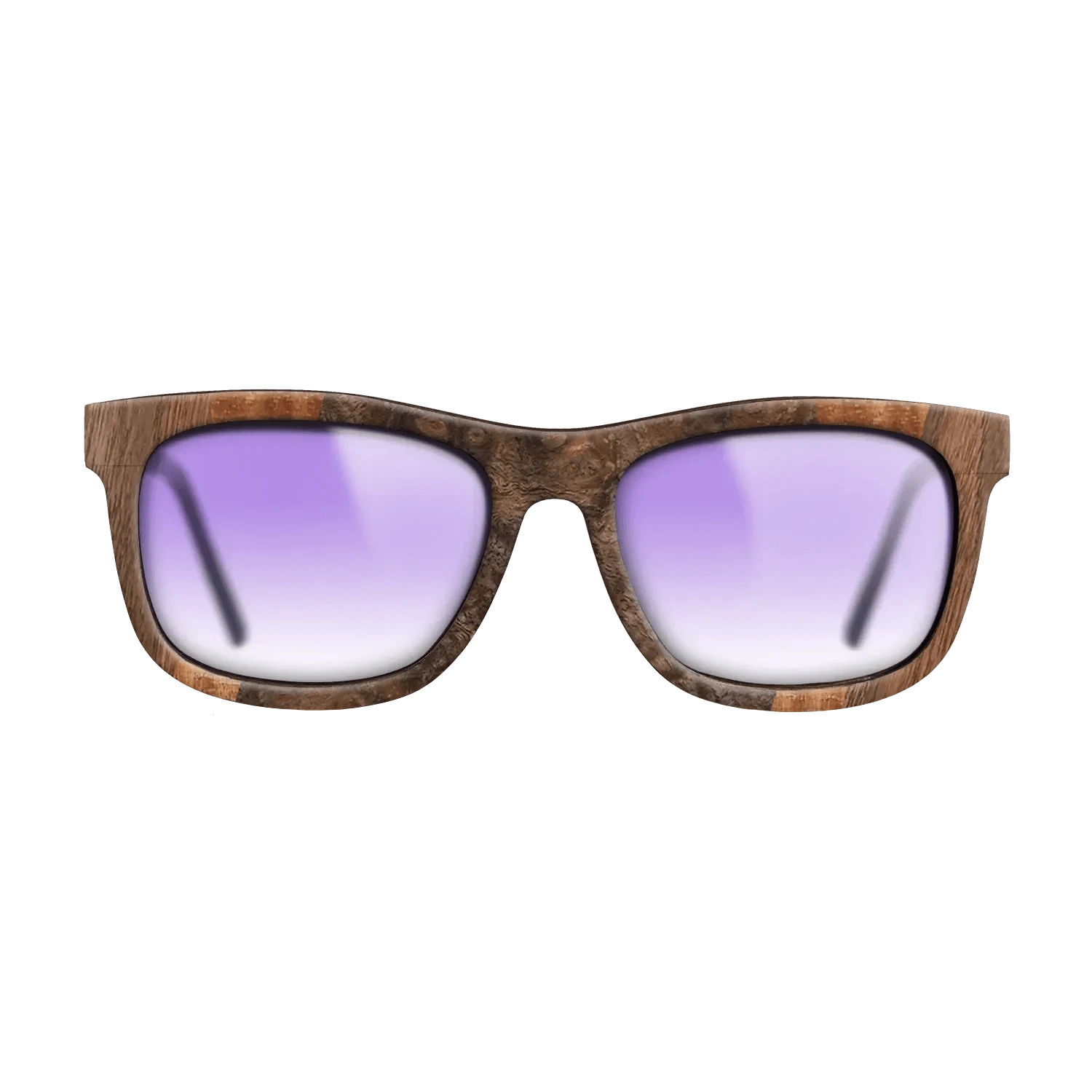 Walnut Claro Dark,Walnut Burl,Olive Burl,Koa: Fractal - The Hero - Square - 1800 - SIRIS wood optic