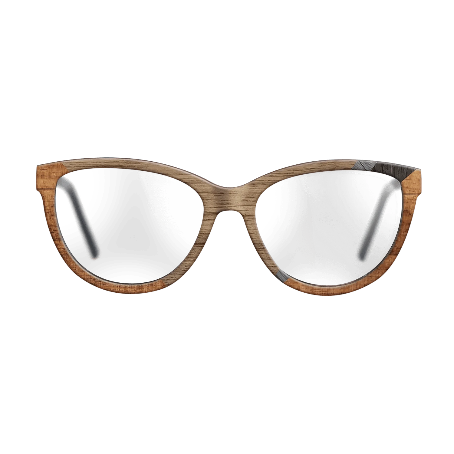 Walnut: Straight Grain,Koa,Fumed Oak,Poplar Dyed: Grey: Geometric - The Maiden - Cat - 1264 - SIRIS wood optic