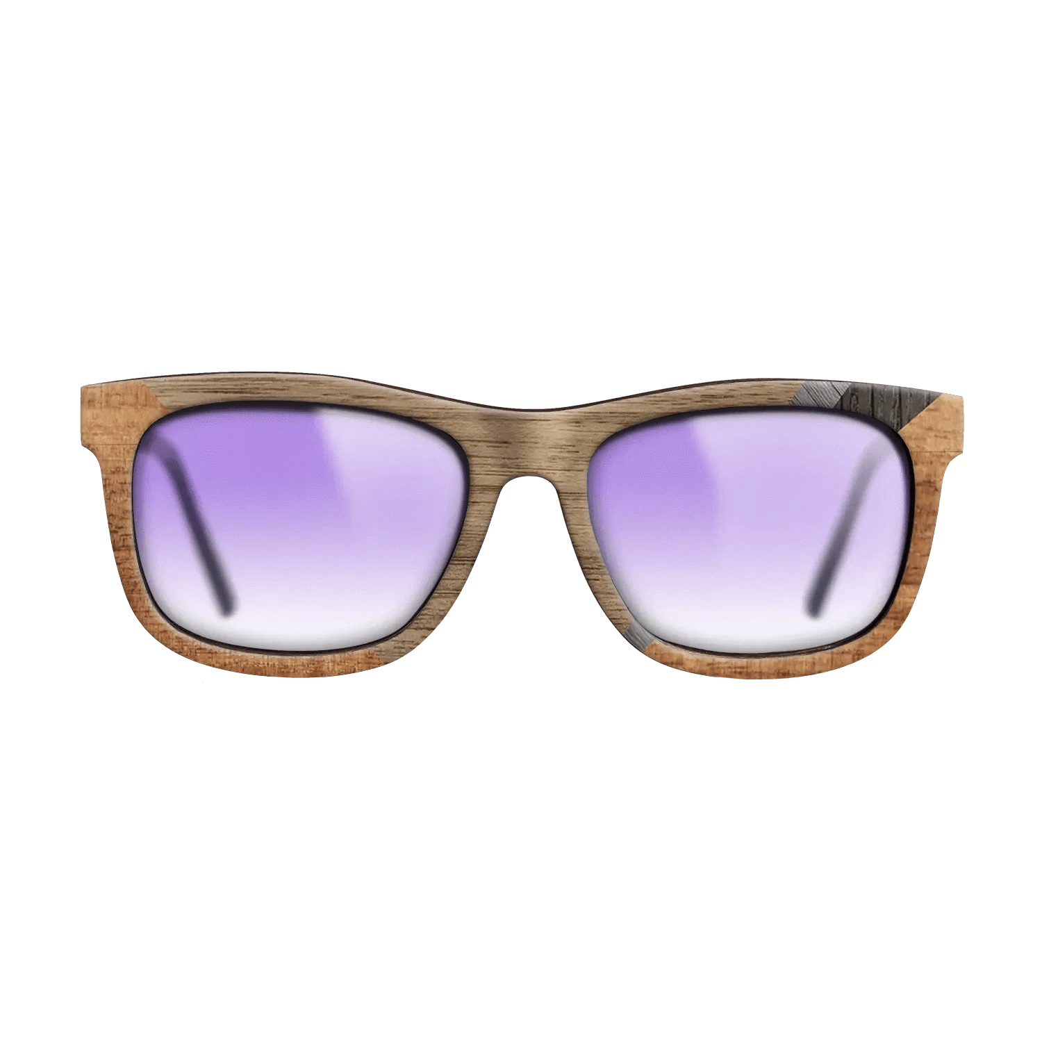 Walnut: Straight Grain,Koa,Fumed Oak,Poplar Dyed: Grey: Geometric - The Hero - Square - 1264 - SIRIS wood optic