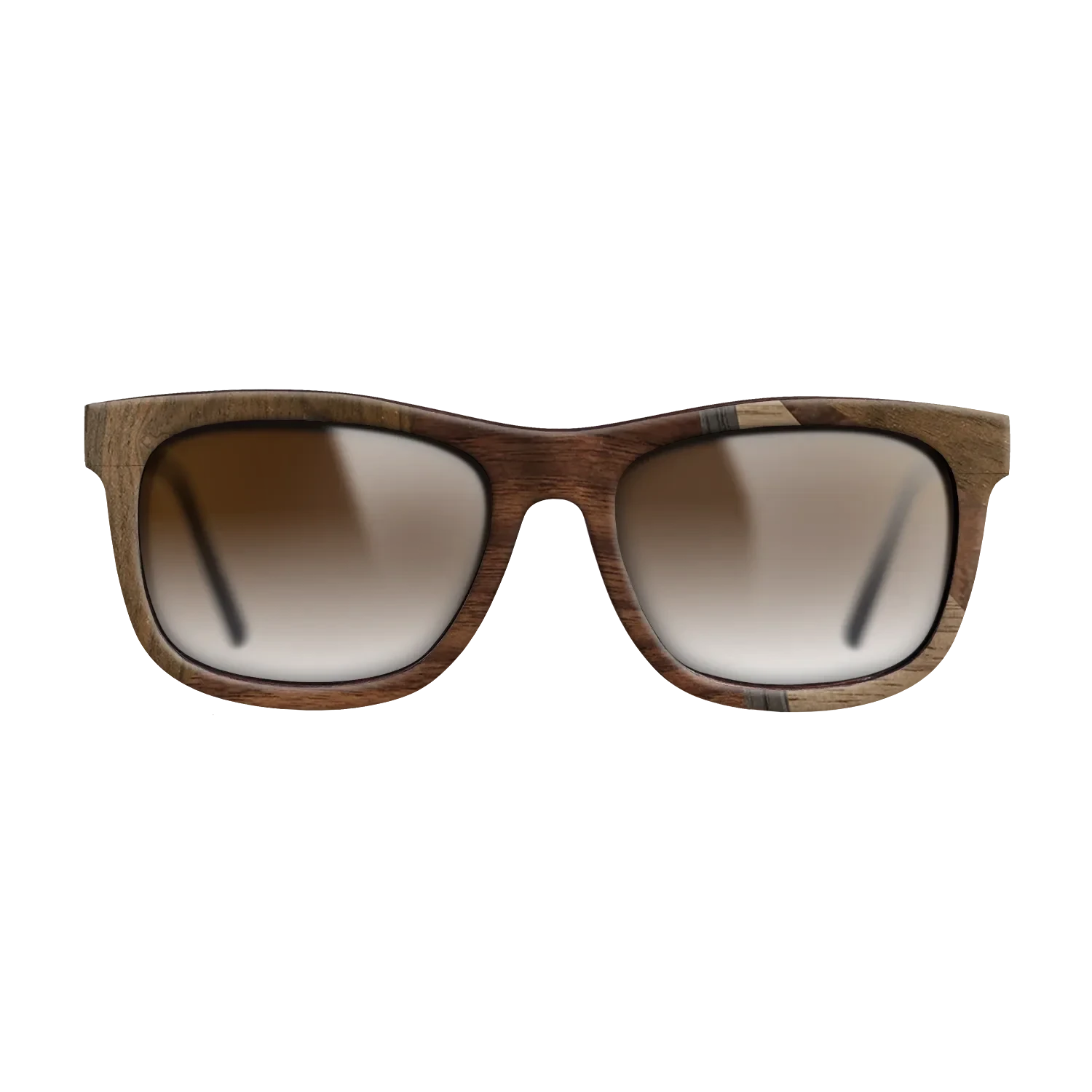 Walnut Claro Dark,Fumed Oak,Walnut Burl,Walnut: Straight Grain: Mosaic - The Hero - Square - 1733 - SIRIS wood optic